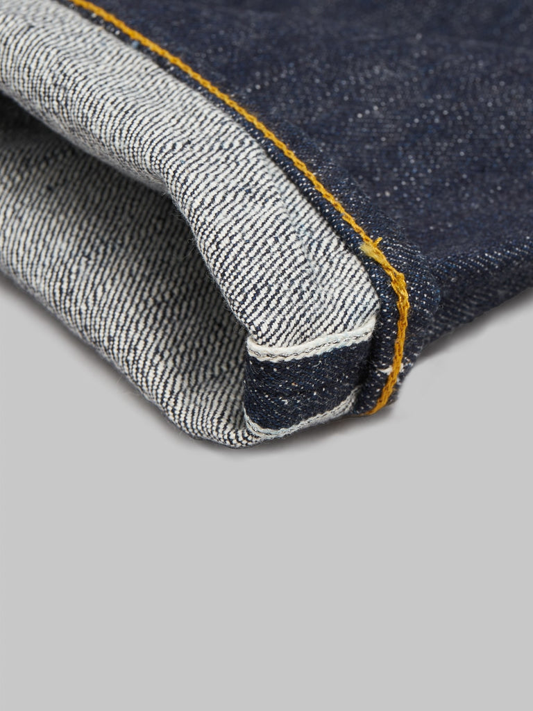 samurai jeans S710XX 19oz slim straight jeans seldvedge id