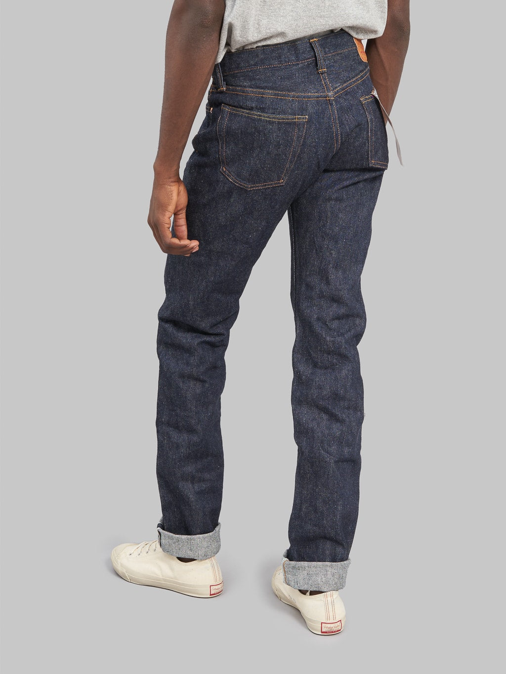 samurai jeans S710XX 19oz slim straight jeans back