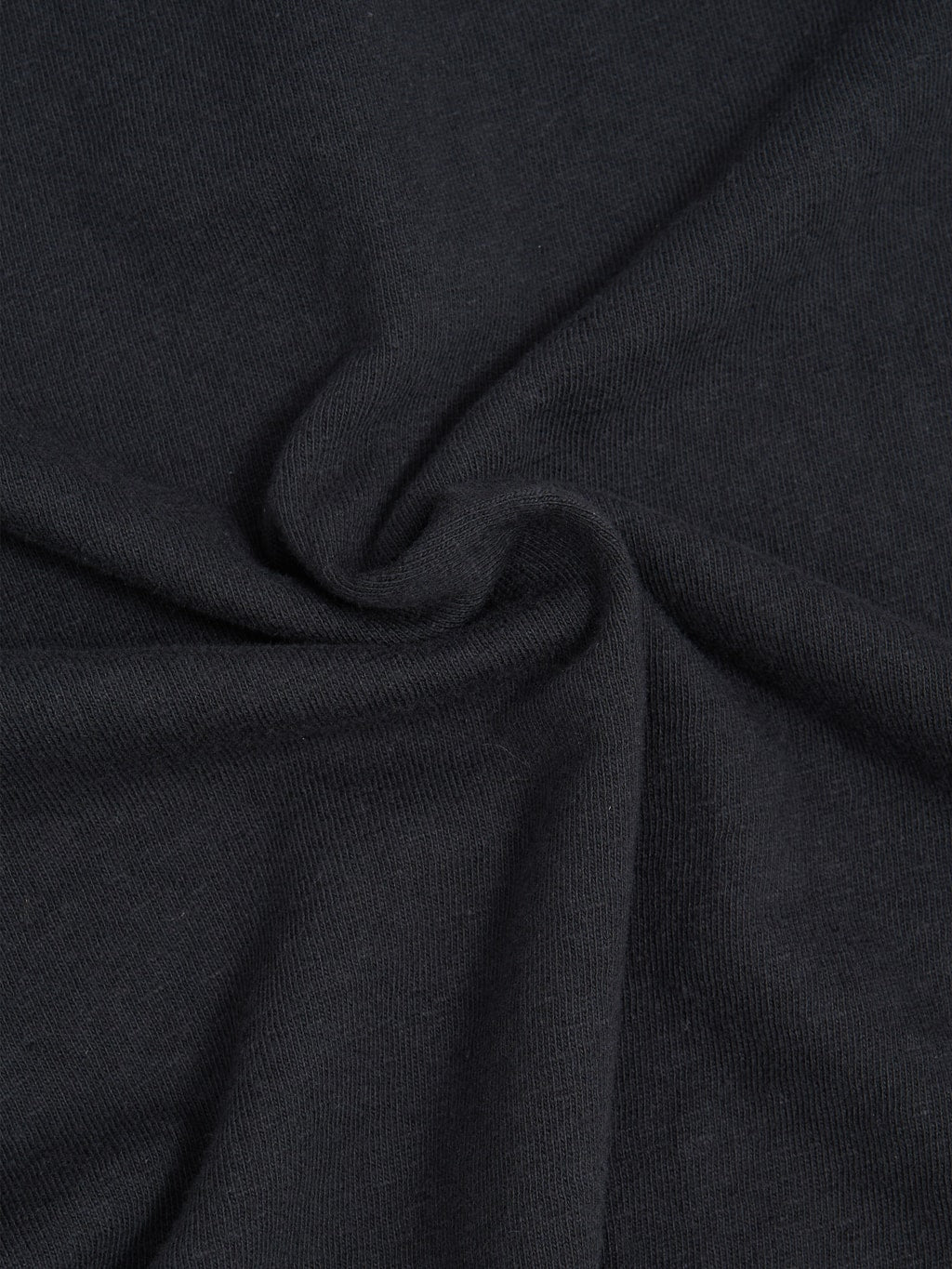 Samurai jeans crew neck tubular tshirt black cotton fabric