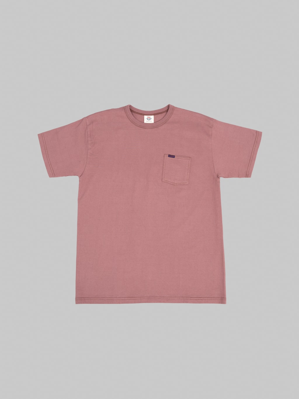 Samurai Jeans SJST-PCMIIL Heavyweight Pocket T-Shirt Ankoh Red