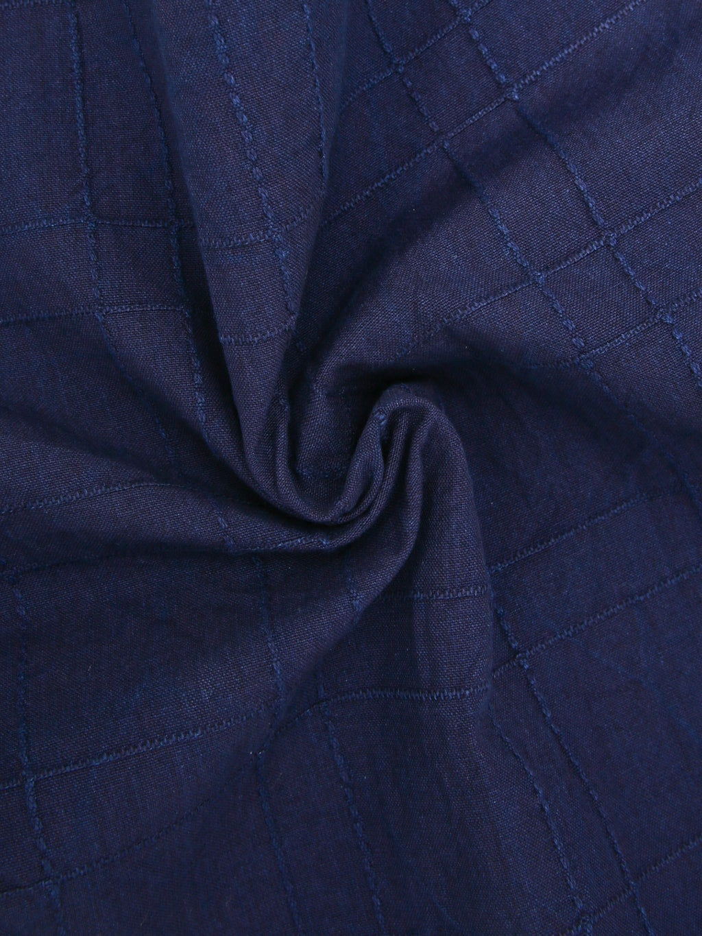 Samurai Jeans SJSJK26-ARS Indigo Sashiko Lattice Dobby Jacket