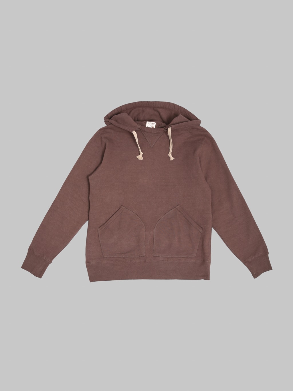 Samurai Jeans SWS-SC02 Japanese Cotton Hoodie Kuri Dark