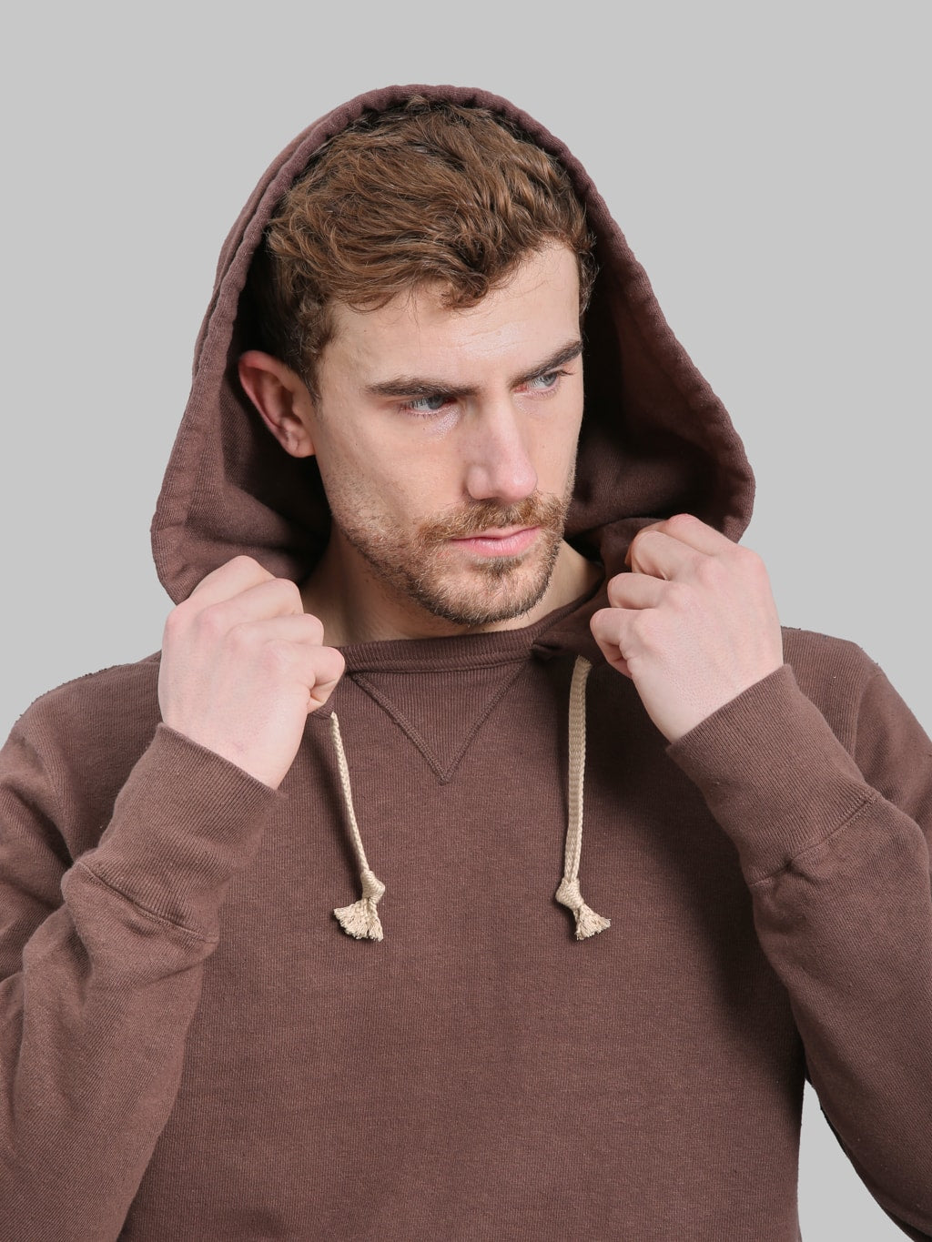 Samurai Jeans SWS-SC02 Japanese Cotton Hoodie Kuri Dark