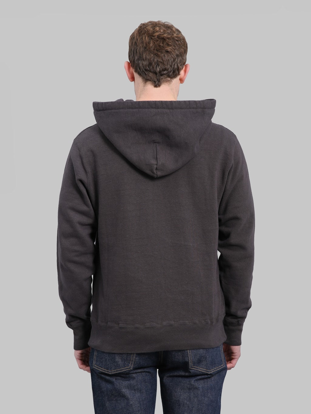 Samurai Jeans SWS-SC02 Japanese Cotton Hoodie Kuromame