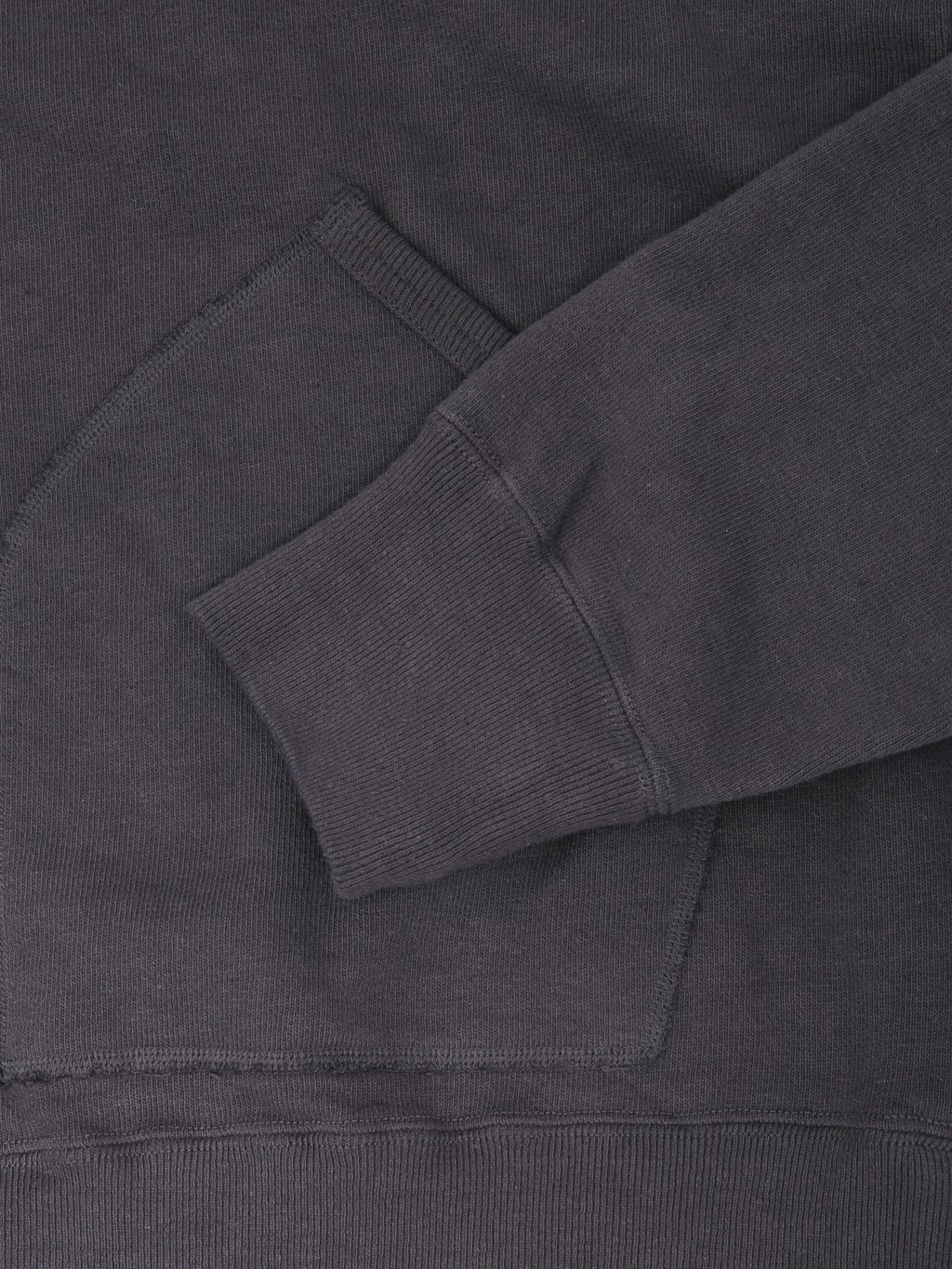 Samurai Jeans SWS-SC02 Japanese Cotton Hoodie Kuromame