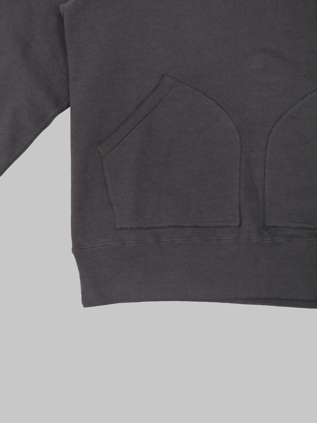 Samurai Jeans SWS-SC02 Japanese Cotton Hoodie Kuromame