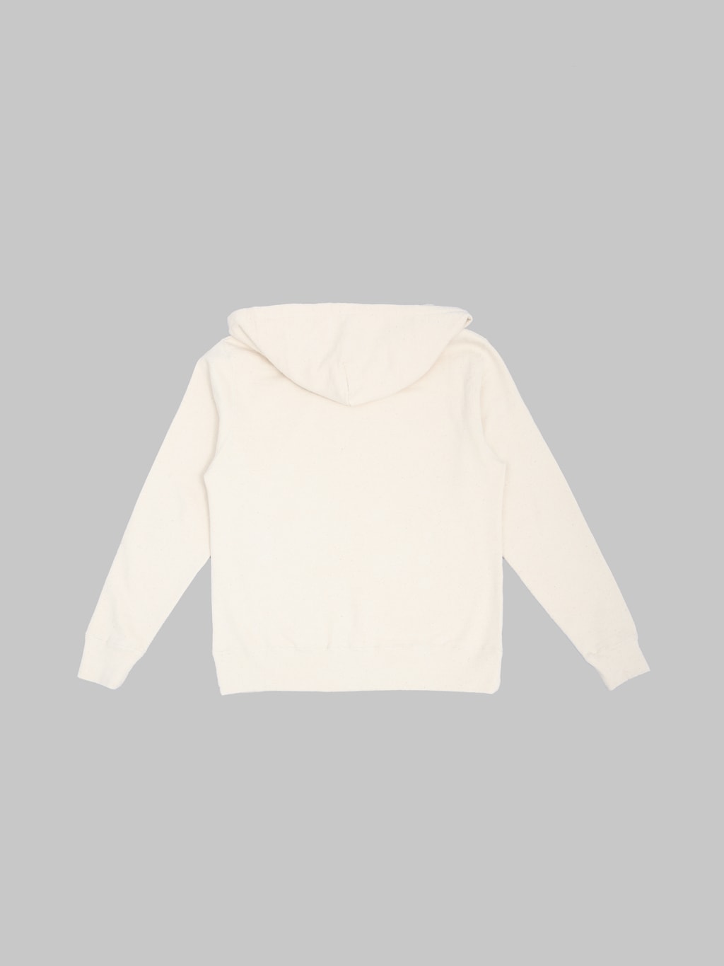 Samurai Jeans SWS-SC02 Japanese Cotton Hoodie Natural back