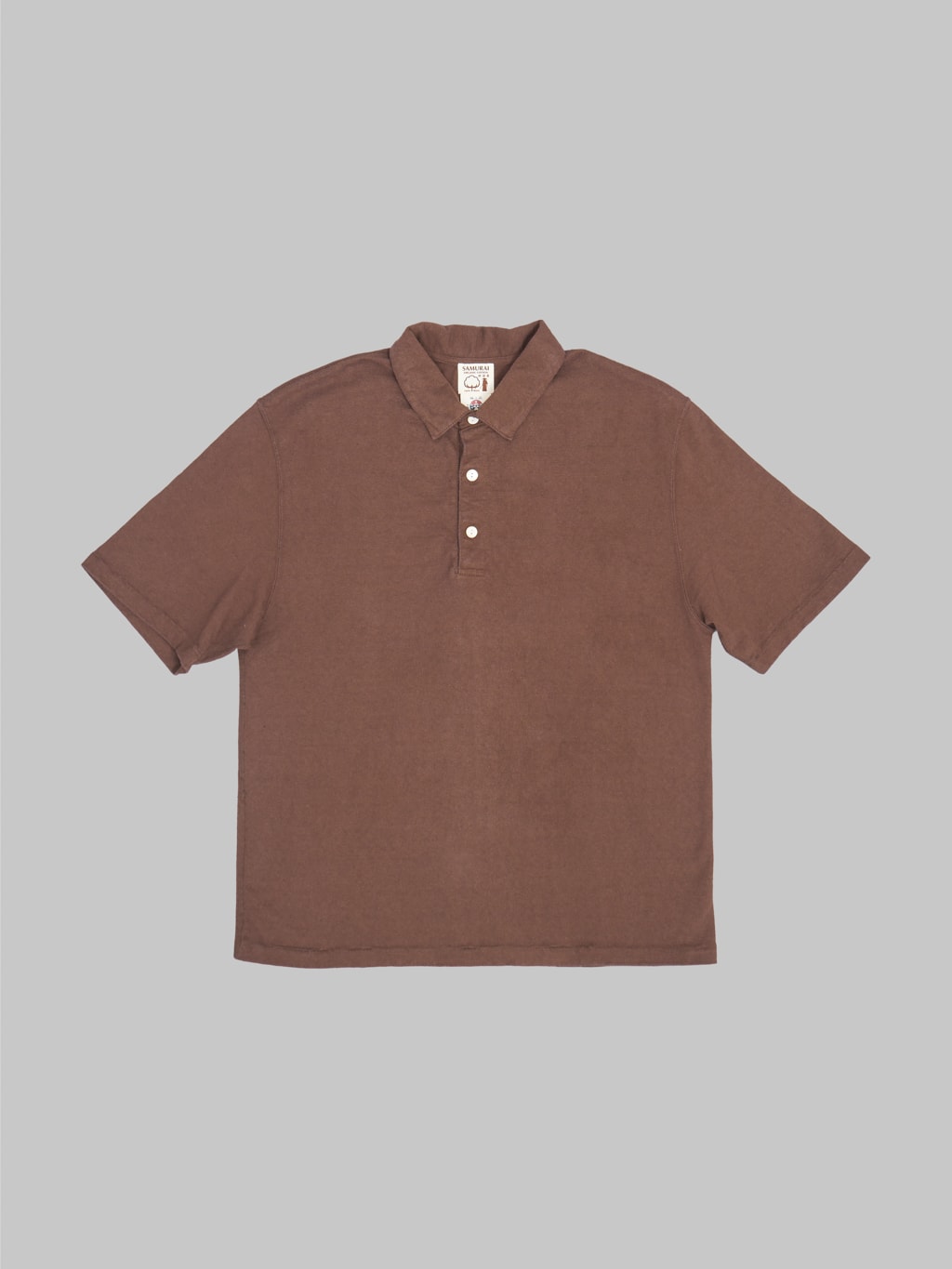 samurai jeans japanese cotton polo kuri dark front