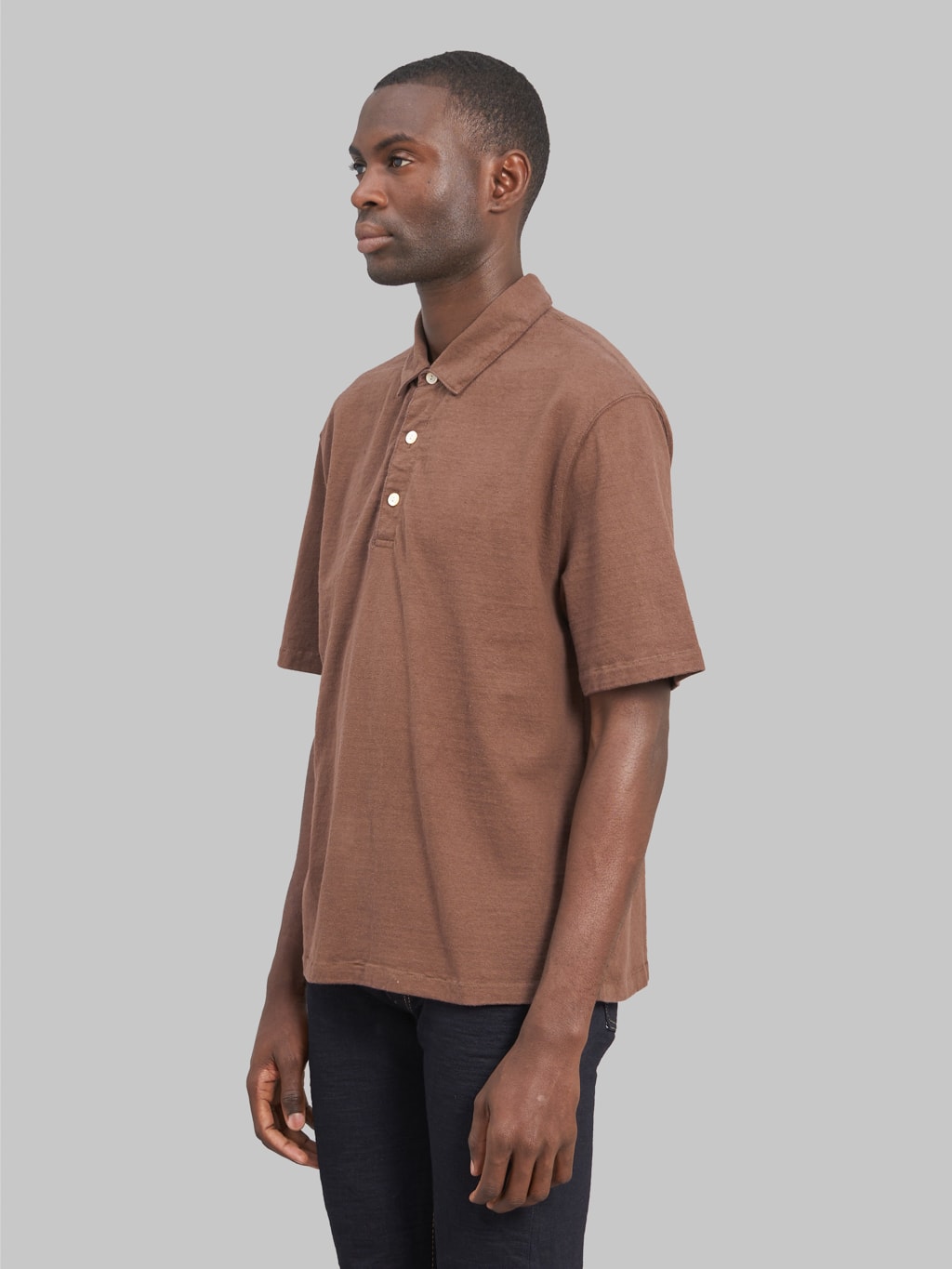 samurai jeans japanese cotton polo kuri dark side fit