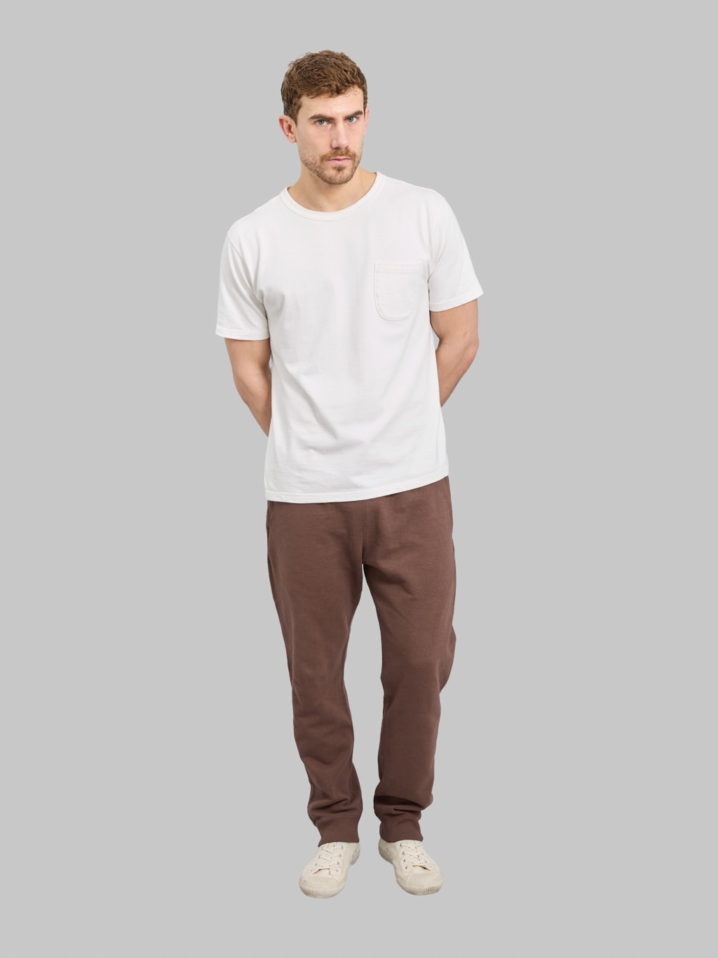 Samurai Jeans SWS-SC03 Japanese Cotton Sweatpants | Natural Dye
