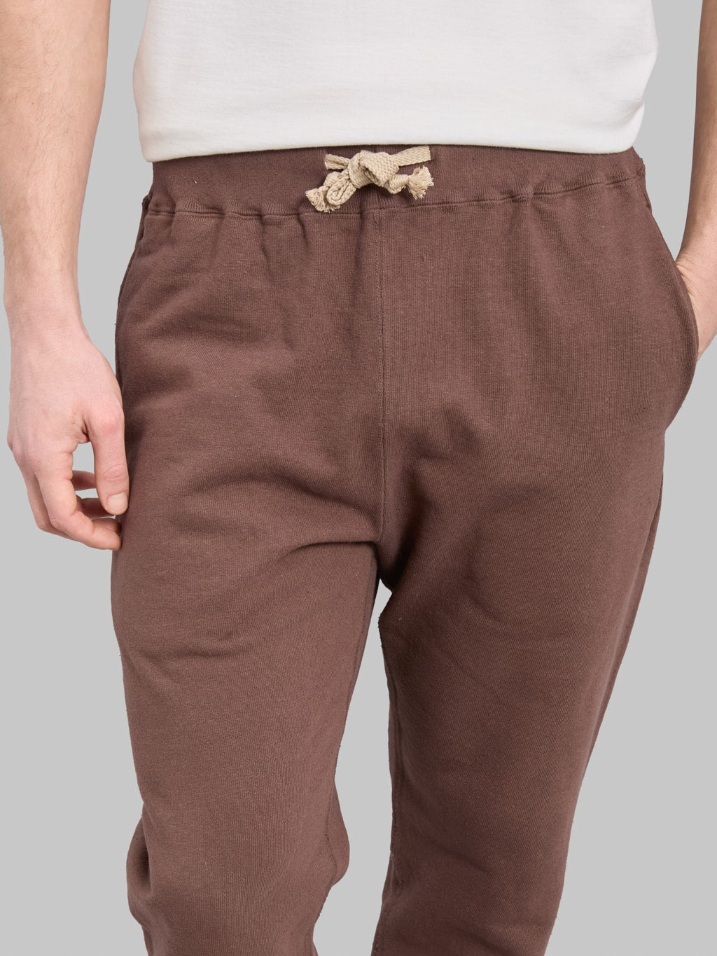 Samurai Jeans SWS-SC03 Japanese Cotton Sweatpants Dark Kuri