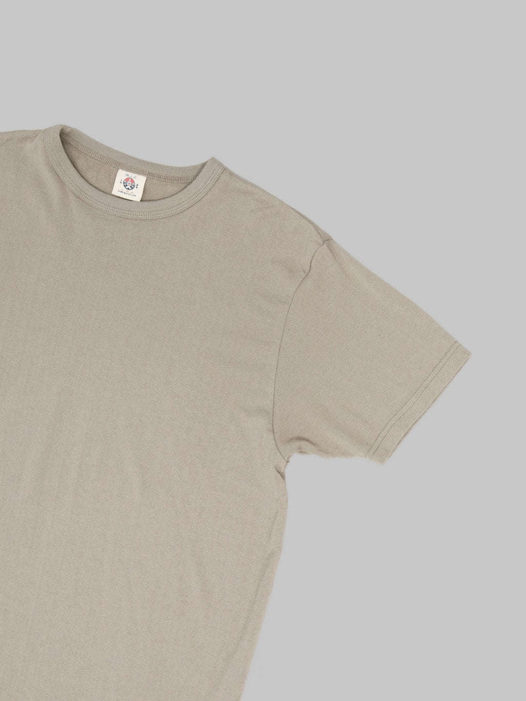 Samurai Jeans SJST-RIM Inlay Loopwheel Solid Tee Concrete Grey