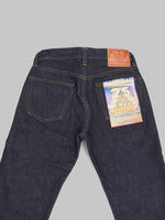 samurai jeans s710xx 25oz 25th anniversary selvedge jeans back details