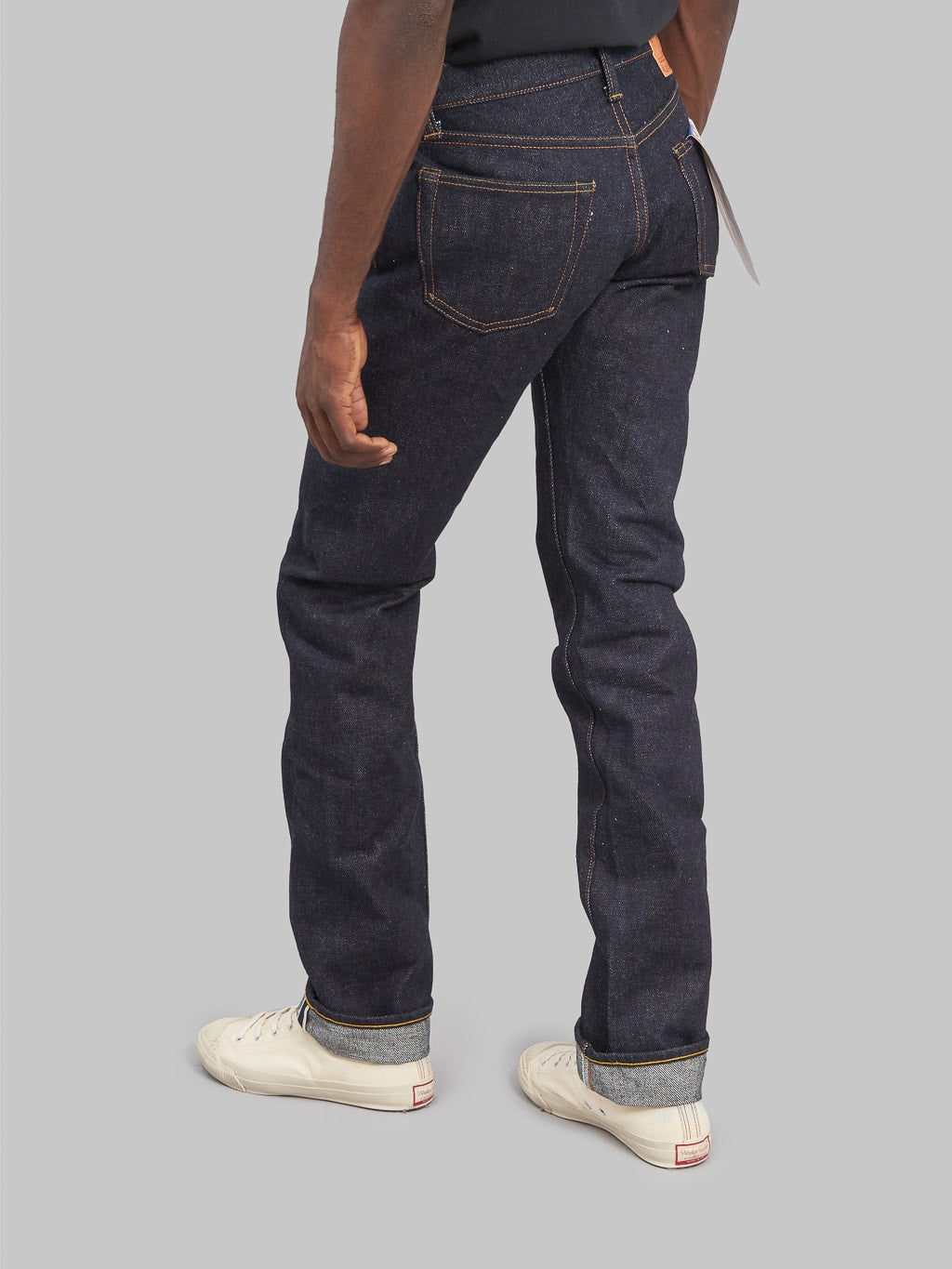 samurai jeans s710xx 25oz 25th anniversary selvedge jeans back look