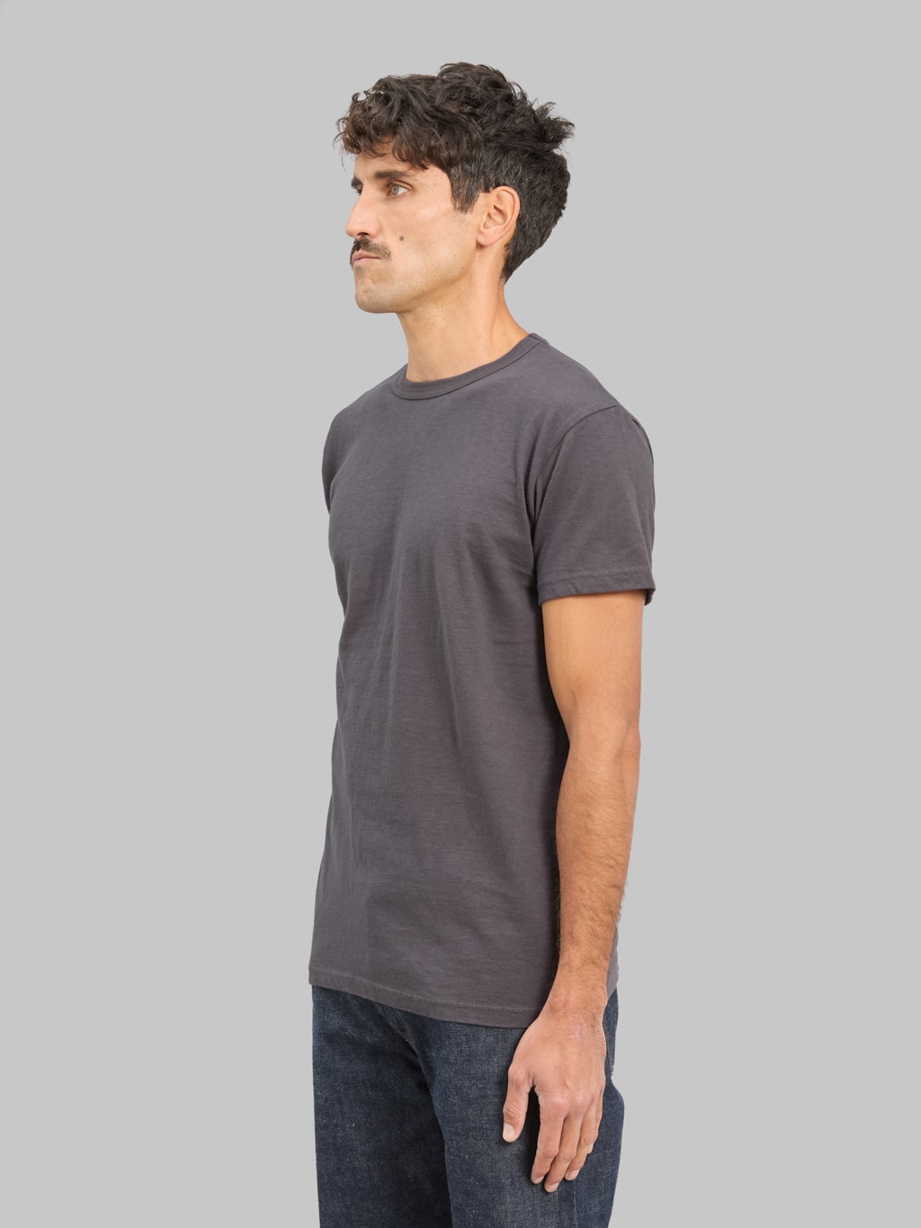 Samurai Jeans SJ2PST-CREW Tubular Charcoal T-Shirt (2 Pack)