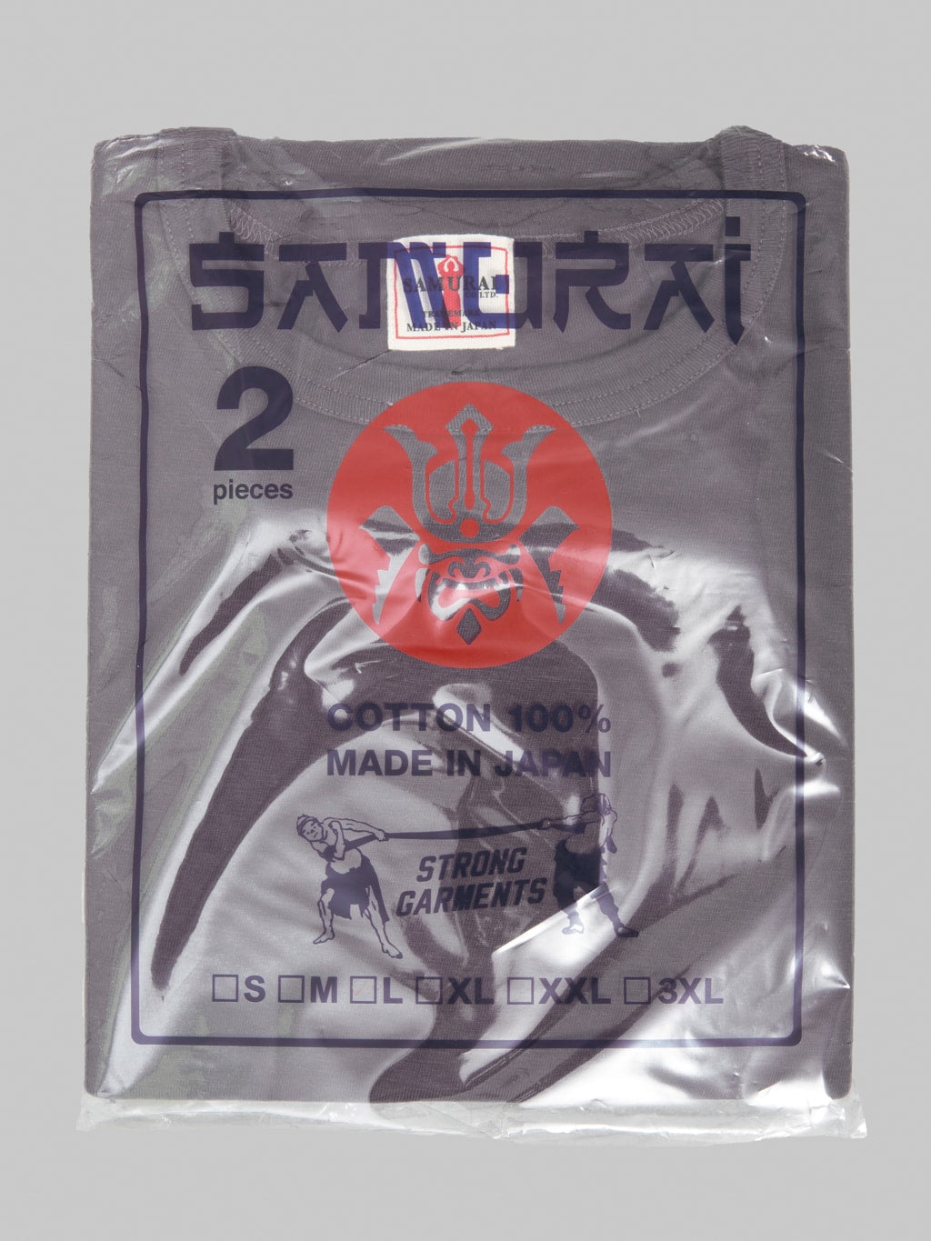 Samurai Jeans SJ2PST-CREW Tubular Charcoal T-Shirt (2 Pack)