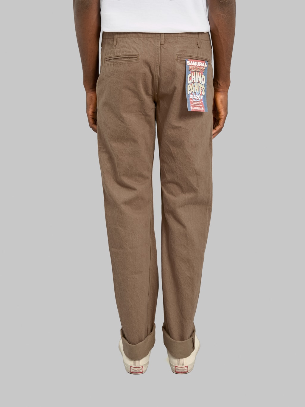 Samurai Jeans SJ42CP 15oz Heavy Chino Slim Straight back fit