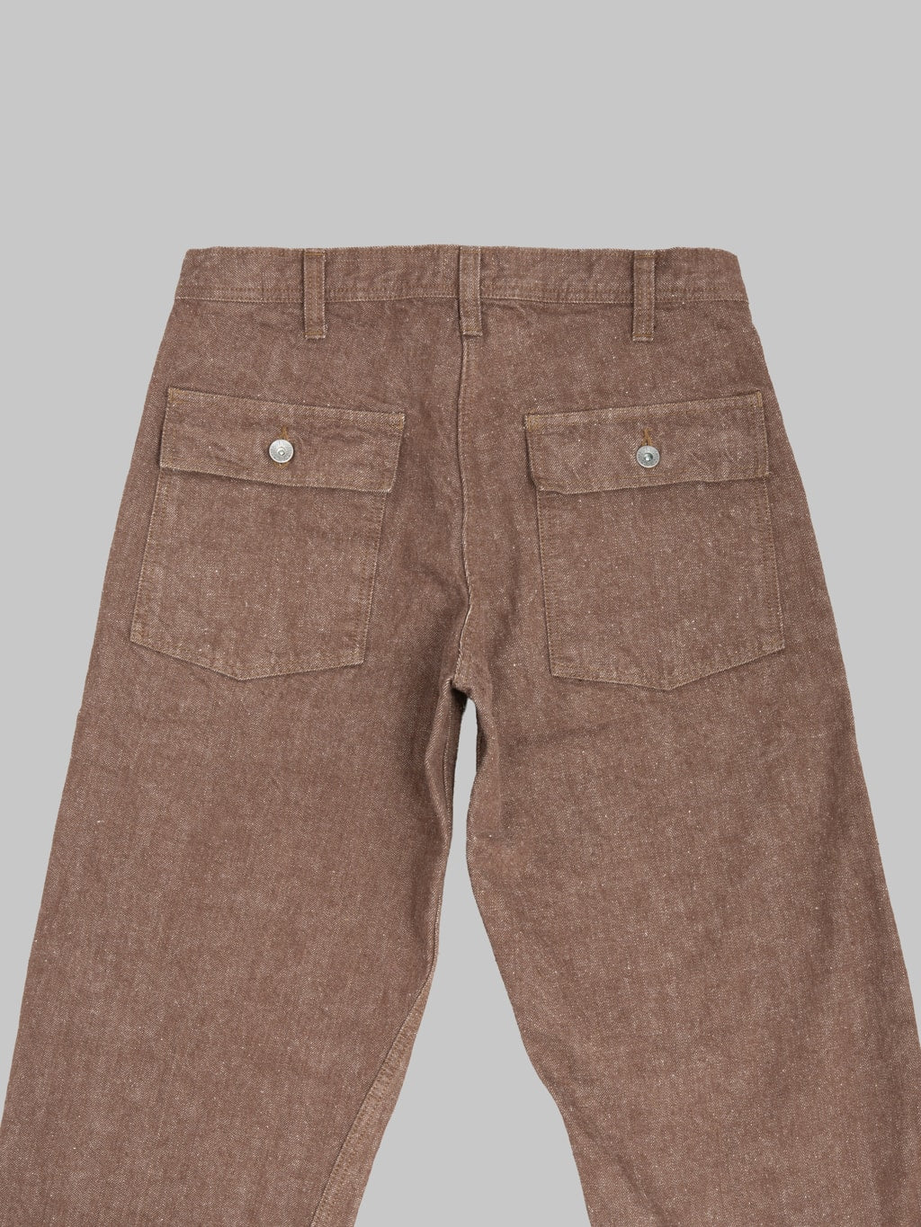 Samurai Jeans SJ52BR 15oz "Kanoko Aimadara" Baker Pants Brown