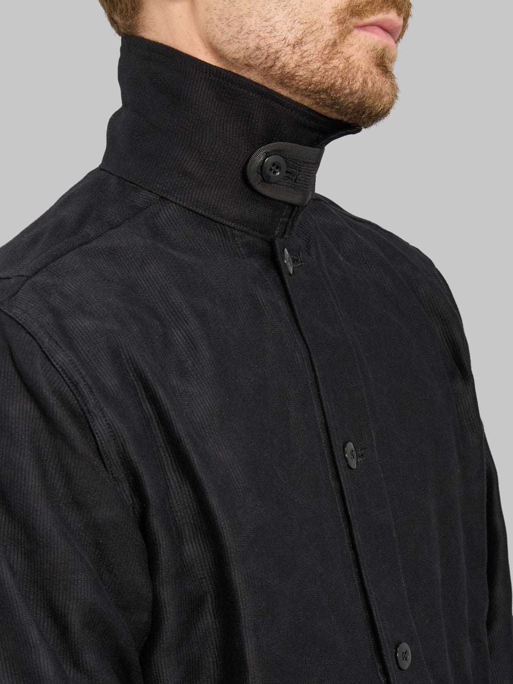 Samurai Jeans SJCJK25-SP Jagged Deck Cloth Jacket Black