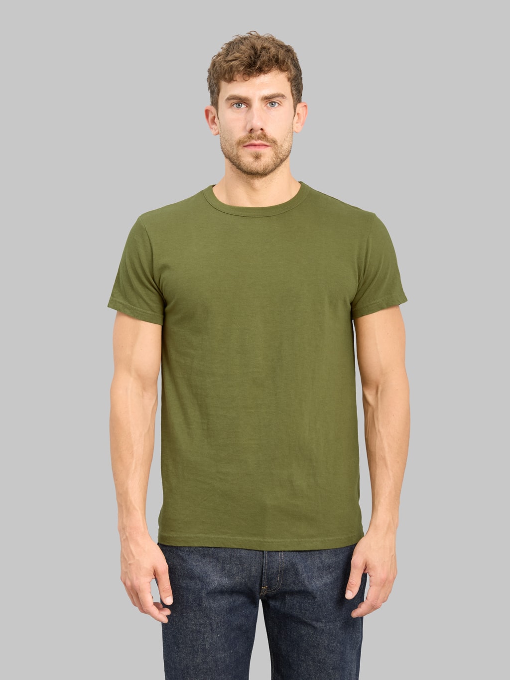 Samurai Jeans SJ2PST-CREW Tubular Olive T-Shirt (2 Pack)