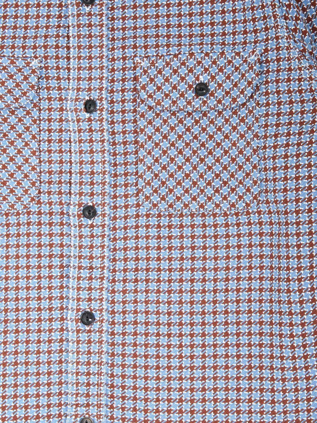 Samurai Jeans SIN25-02W Western Cut Cheese Indigo Heavy Flannel Work Shirt