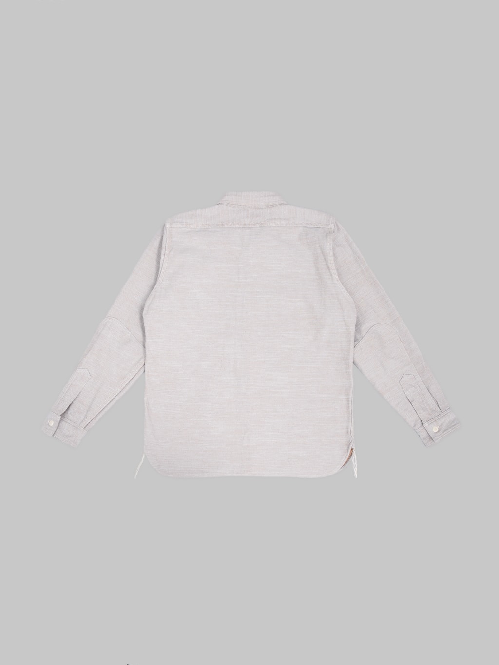 Samurai Jeans SMN25-01W Western Cut Elemental Flannel Shirt Blue - Redcast Heritage Co.