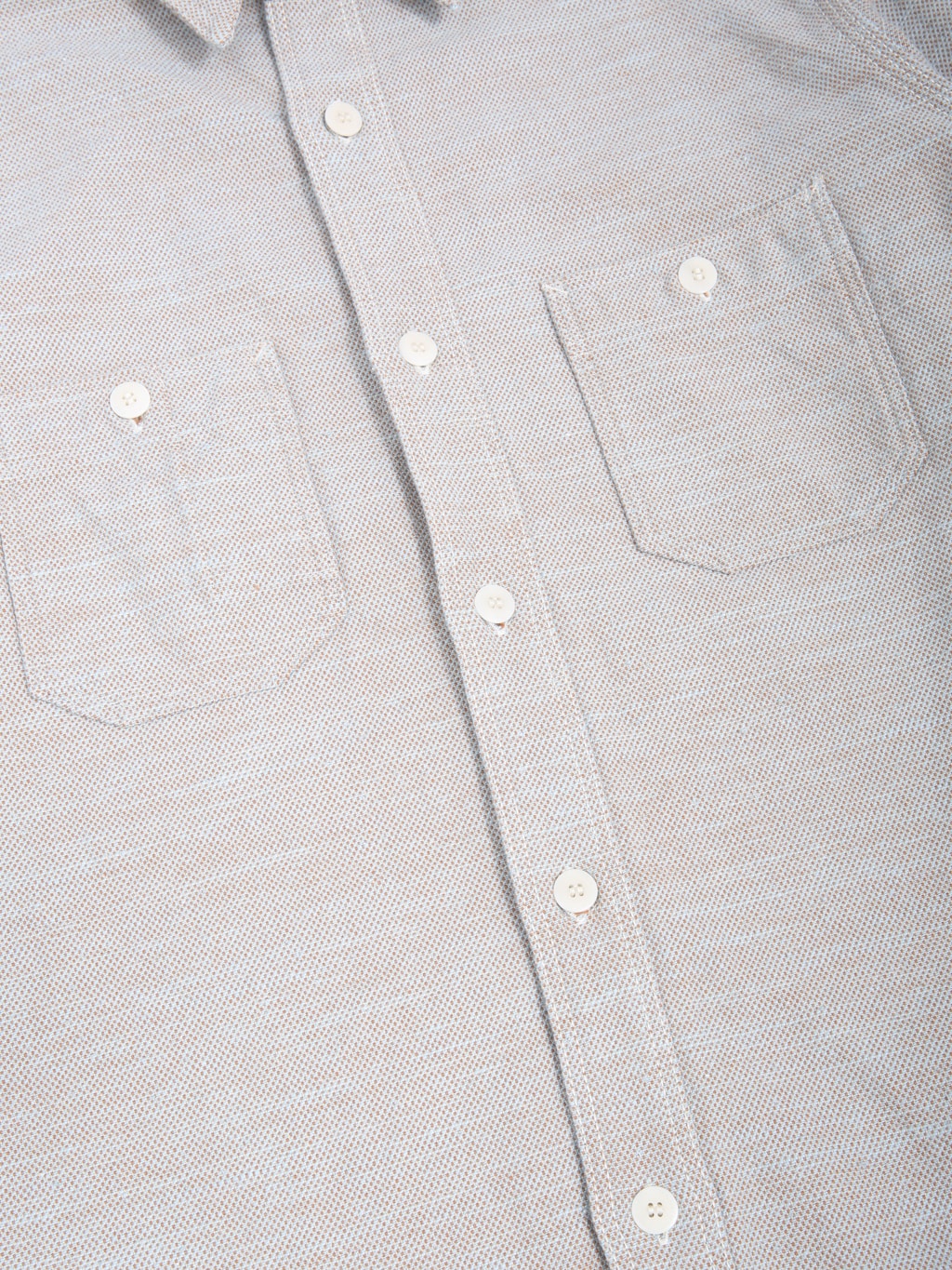 Samurai Jeans SMN25-01W Western Cut Elemental Flannel Shirt Blue - Redcast Heritage Co.