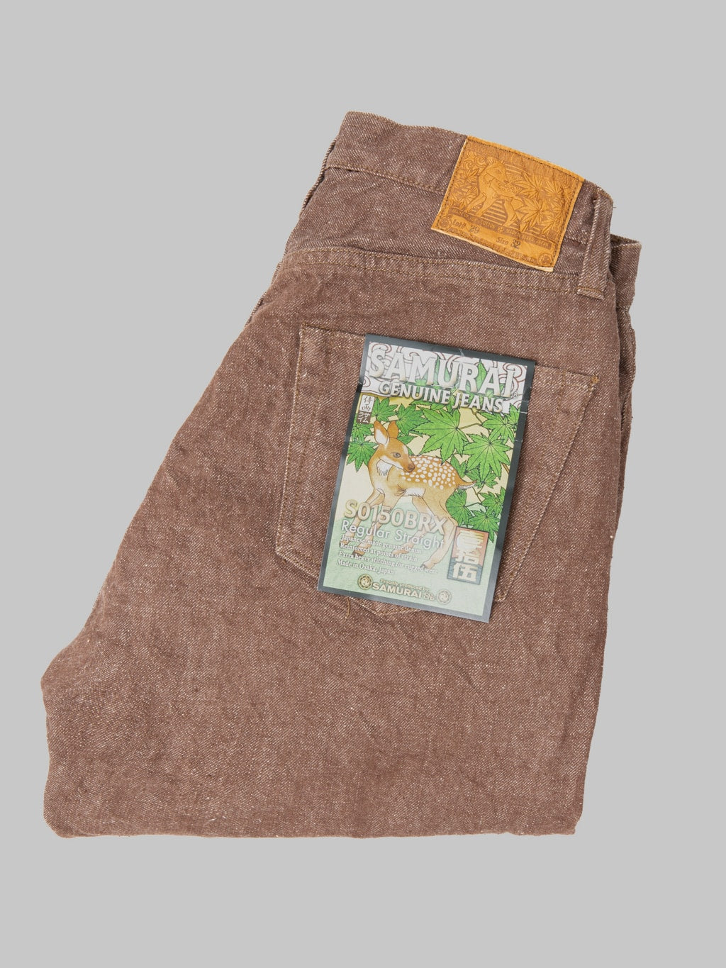 Samurai Jeans S0150BRX 15oz "Kanoko Aimadara" Regular Straight Jeans