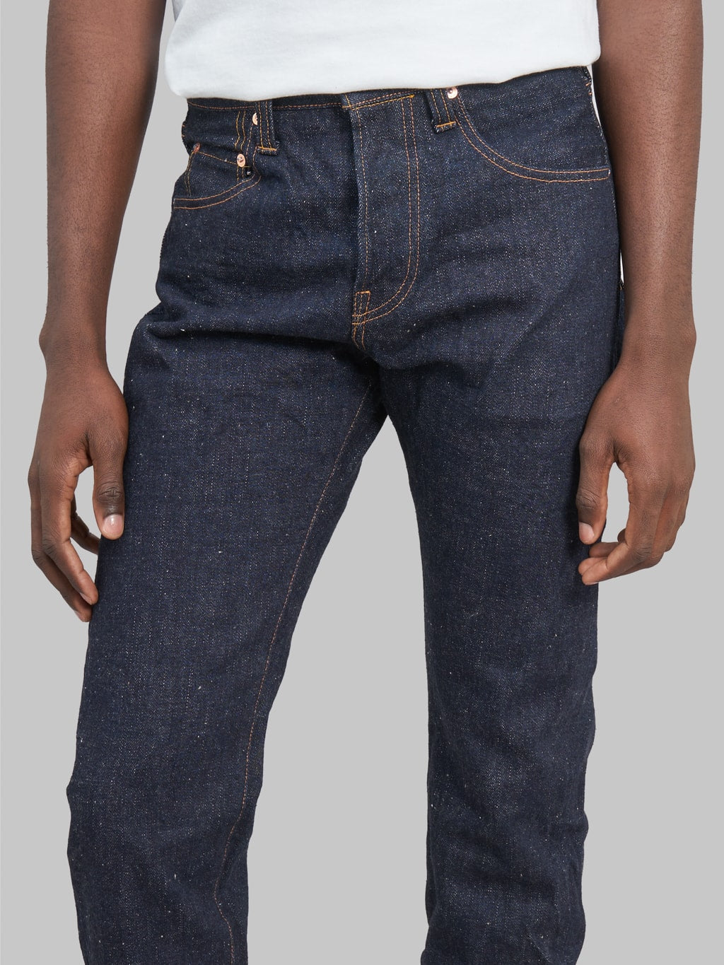 samurai s211vx 17oz benkei jeans relaxed tapered waist