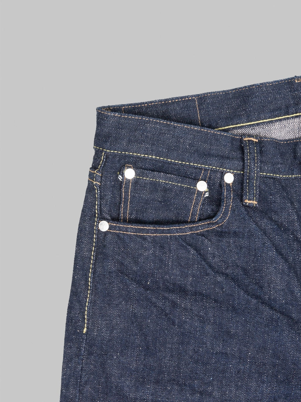 Samurai Jeans S500AX AI Plus Sakura 18oz Regular Straight coin pouch