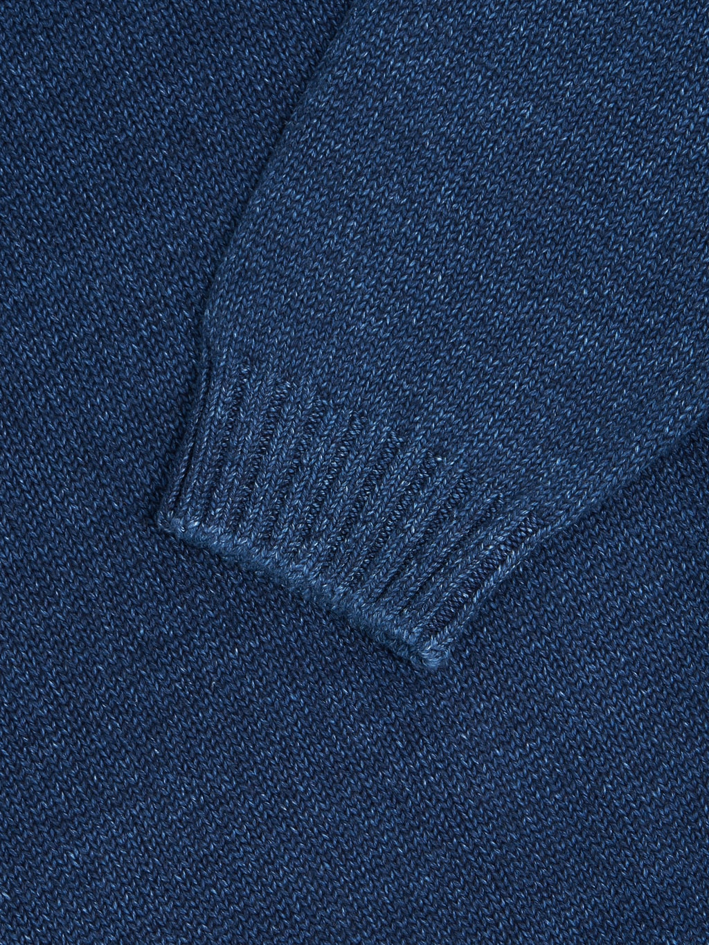 seuvas cotton raglan sweater indigo fabric cotton