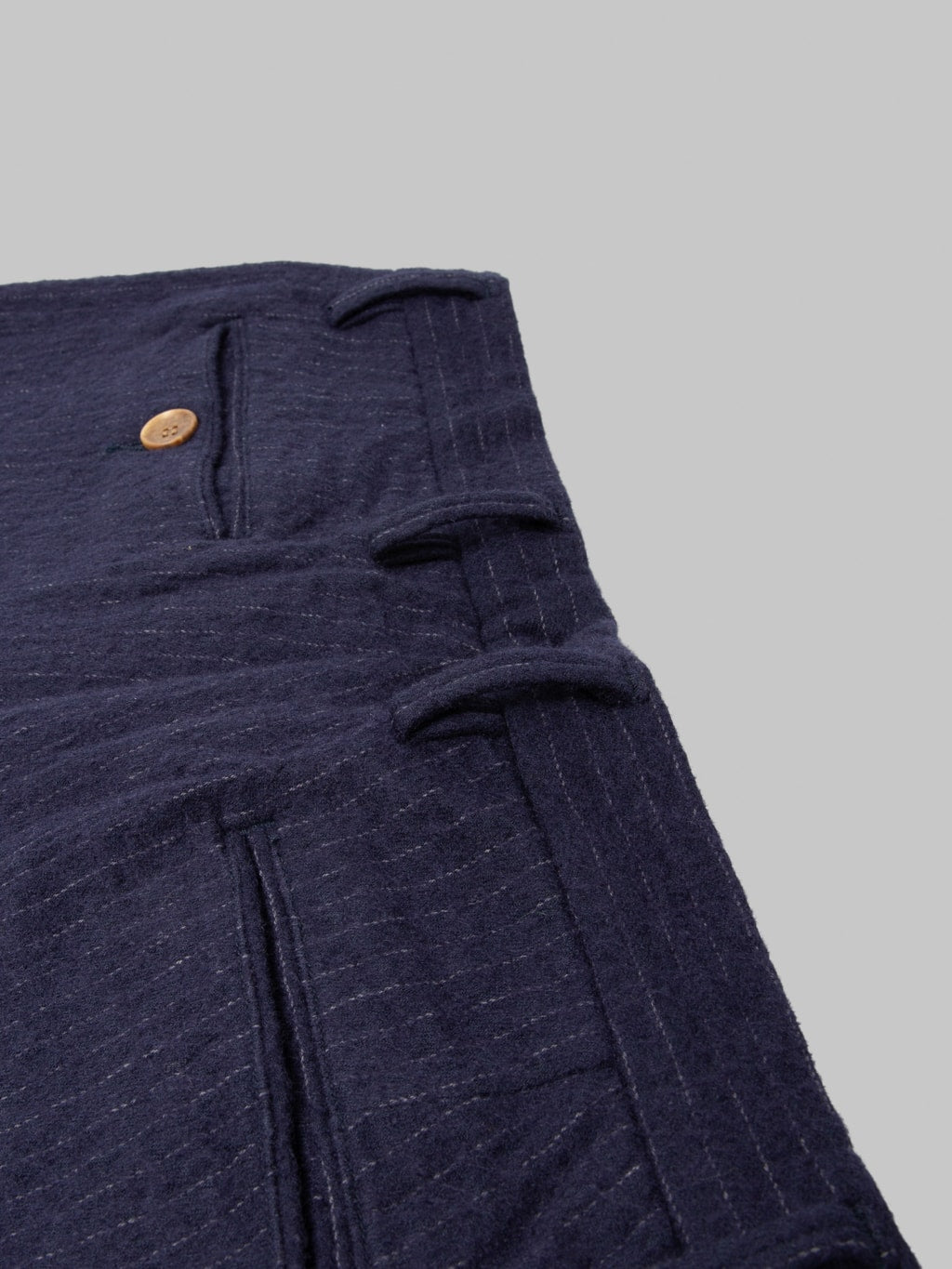Seuvas C/W Tapered 2-Tuck Trousers Navy