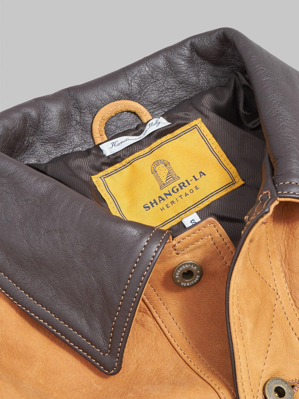 shangri la heritage terracota western jacket handmade