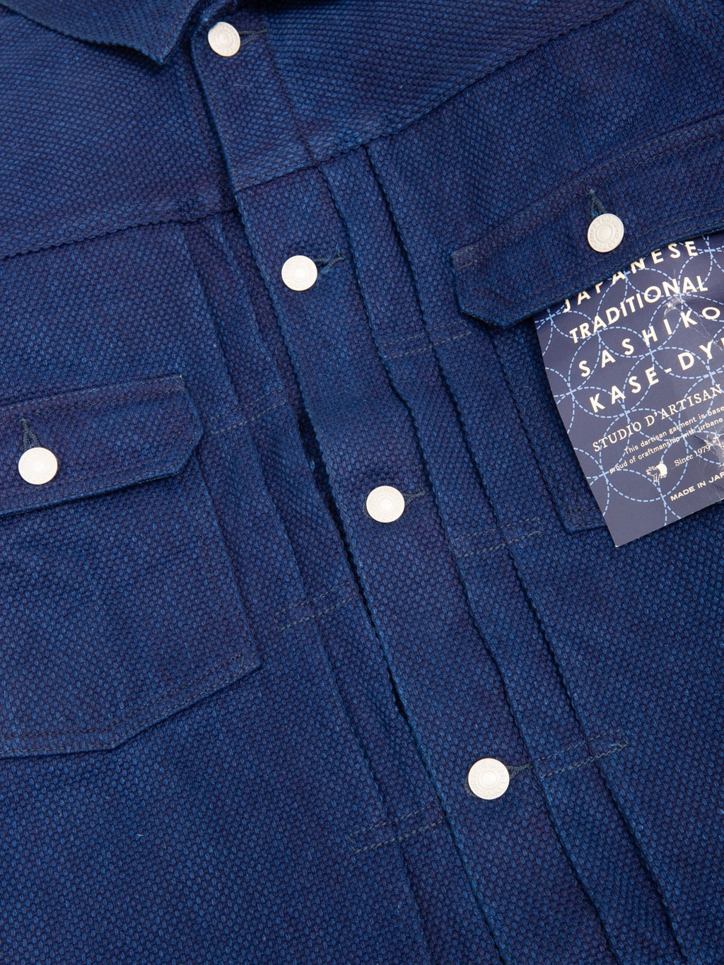 Studio D'Artisan 4619 14oz Sashiko Denim Type II Jacket