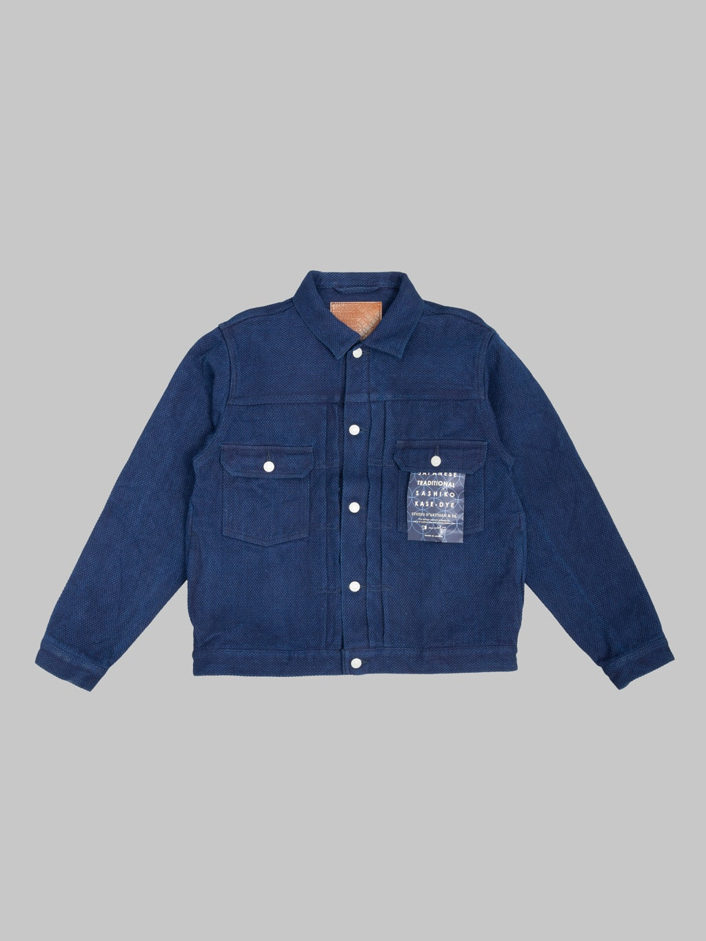 Studio D'Artisan 4619 14oz Sashiko Denim Type II Jacket