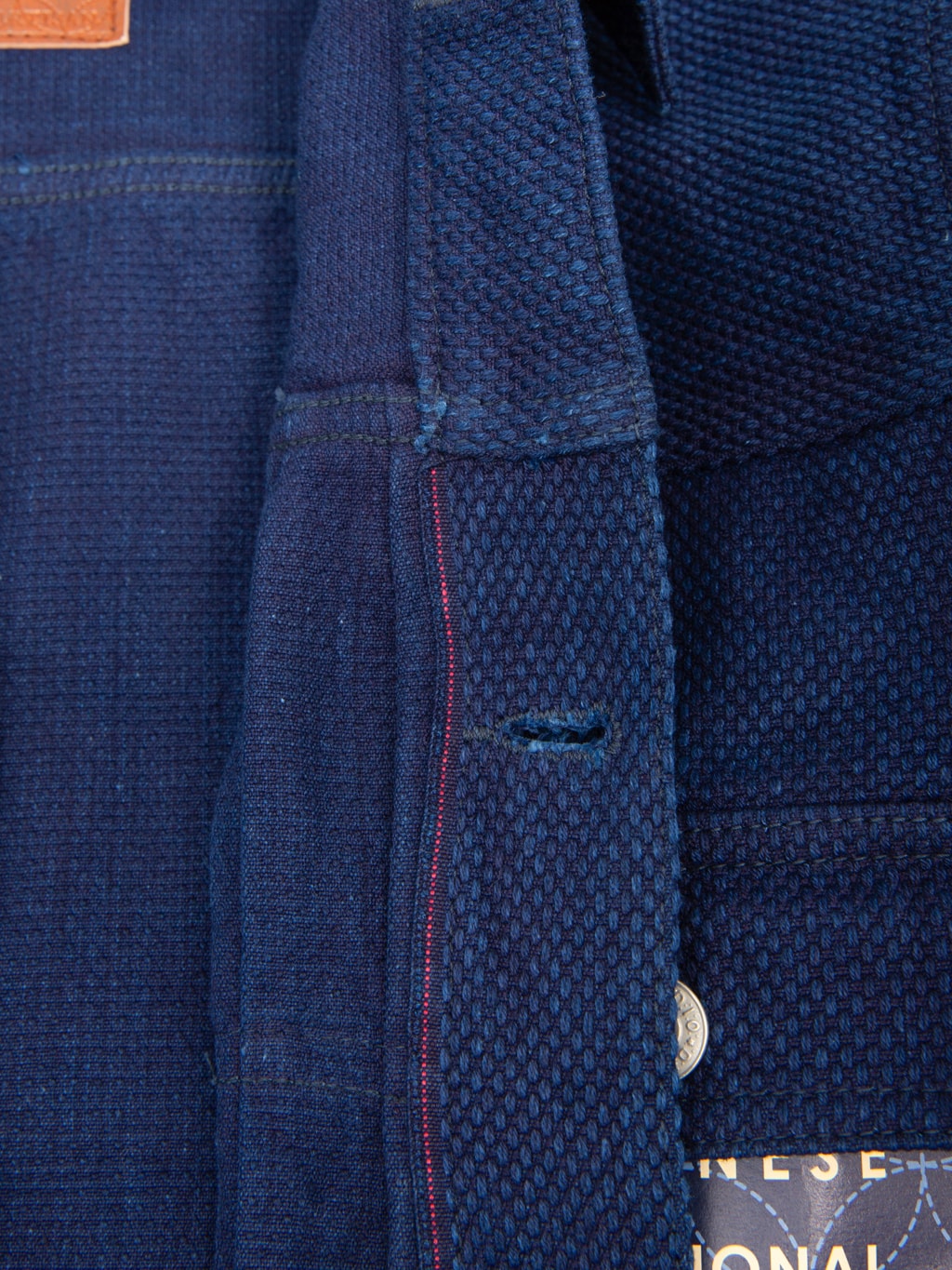 Studio D'Artisan 4619 14oz Sashiko Denim Type II Jacket