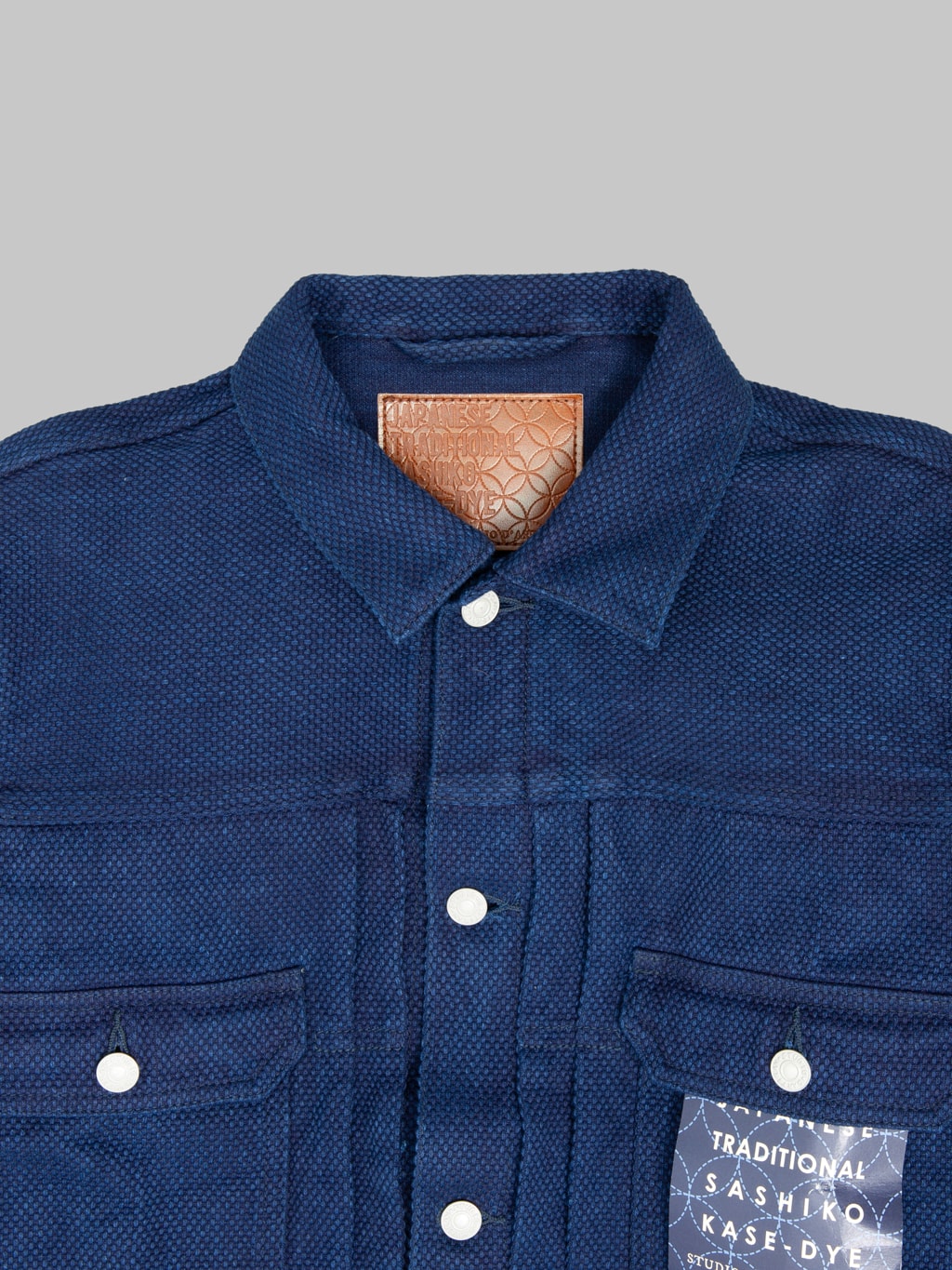 Studio D'Artisan 4619 14oz Sashiko Denim Type II Jacket