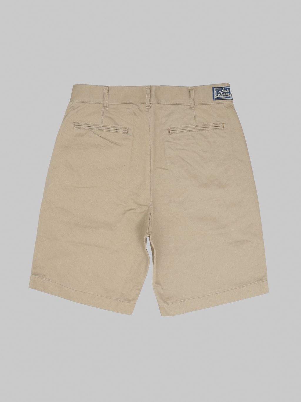 Studio D'Artisan 1925 Chino Shorts Beige