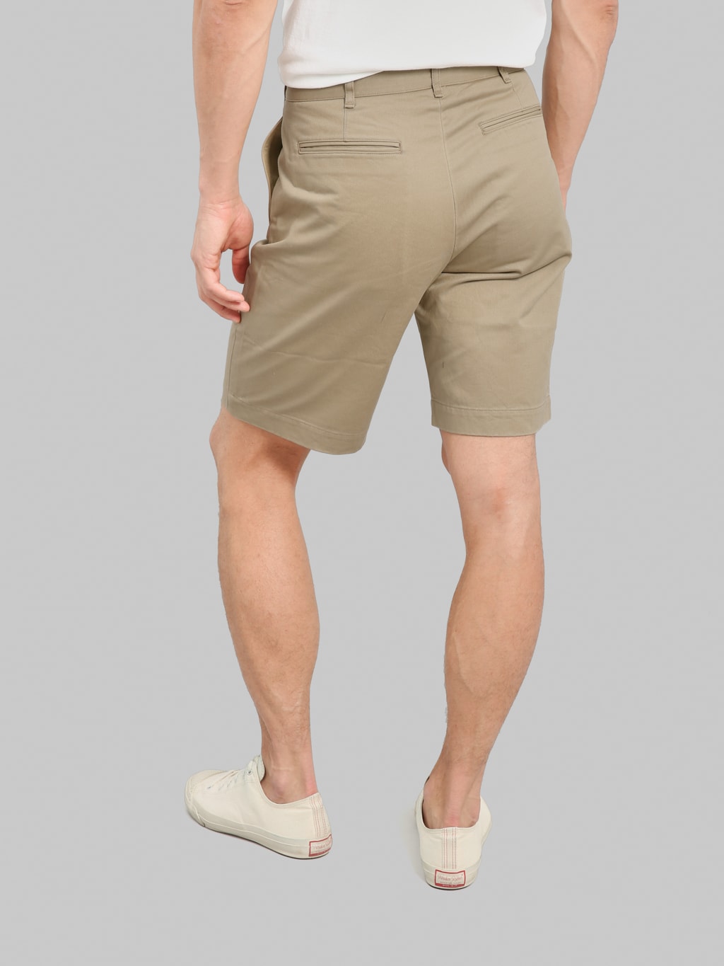 Studio D'Artisan 1925 Chino Shorts Beige