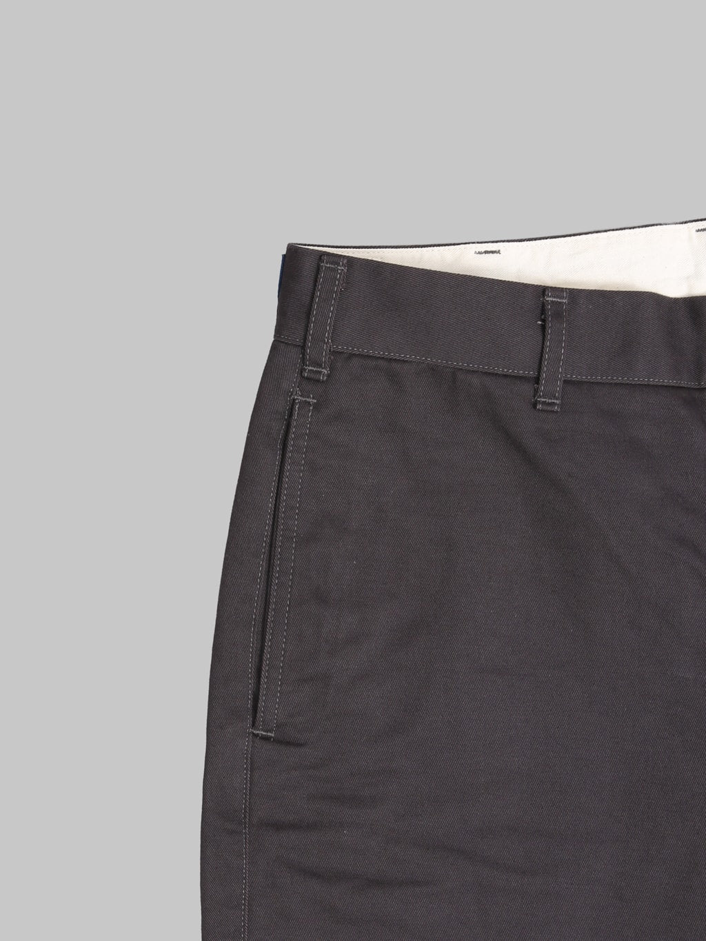 Studio D'Artisan 1925 Chino Shorts Carbon Black
