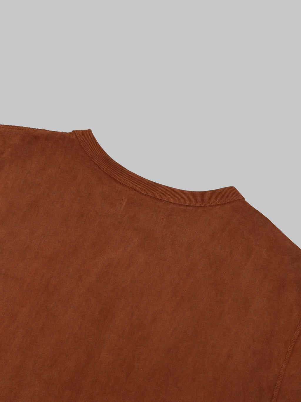 Studio D'Artisan 8198 "Amami Oshima Mud-Dyed" Loopwheeled T-Shirt Brown
