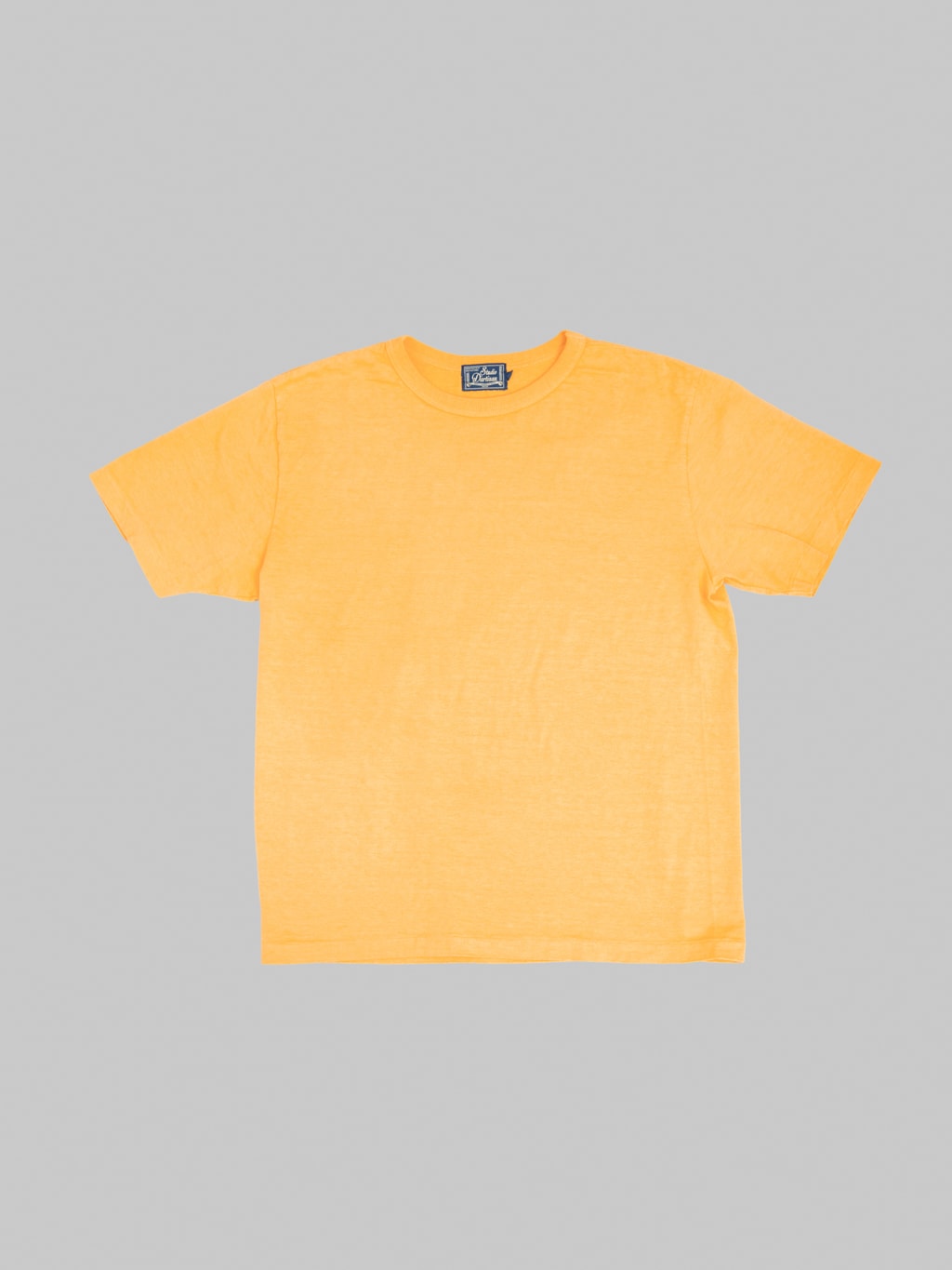 Studio D'Artisan 8204 "Ishikawadai" Tubular Jersey T-Shirt Yellow