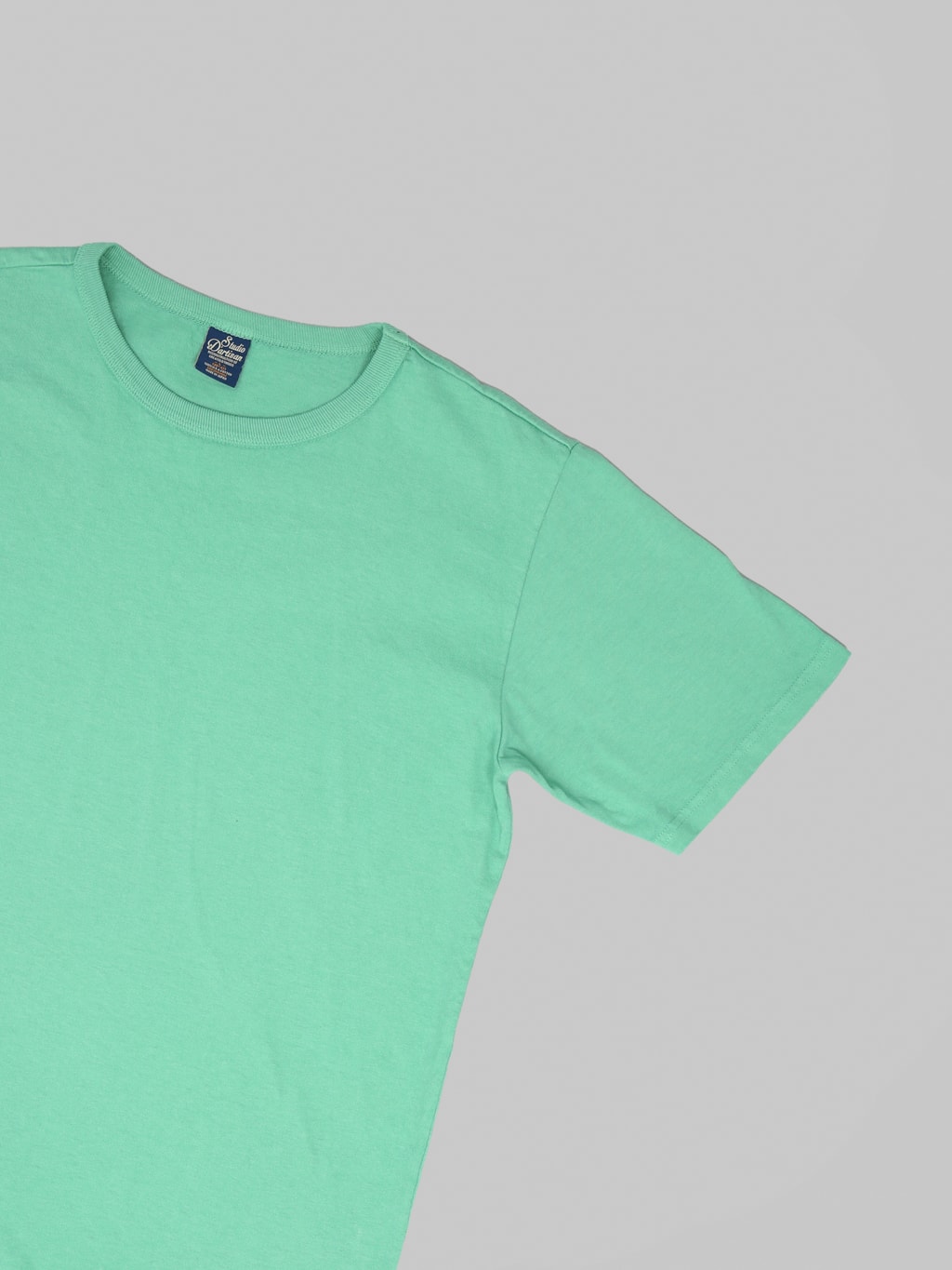Studio DArtisan 9912 USA Cotton TShirt Green sleeve
