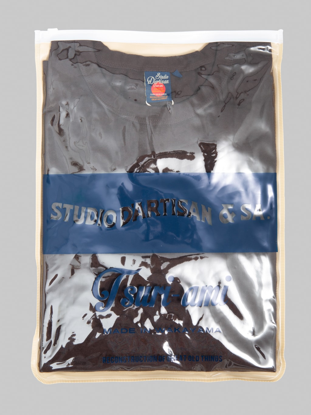Studio D'Artisan 9913 Loopwheel T-Shirt Black