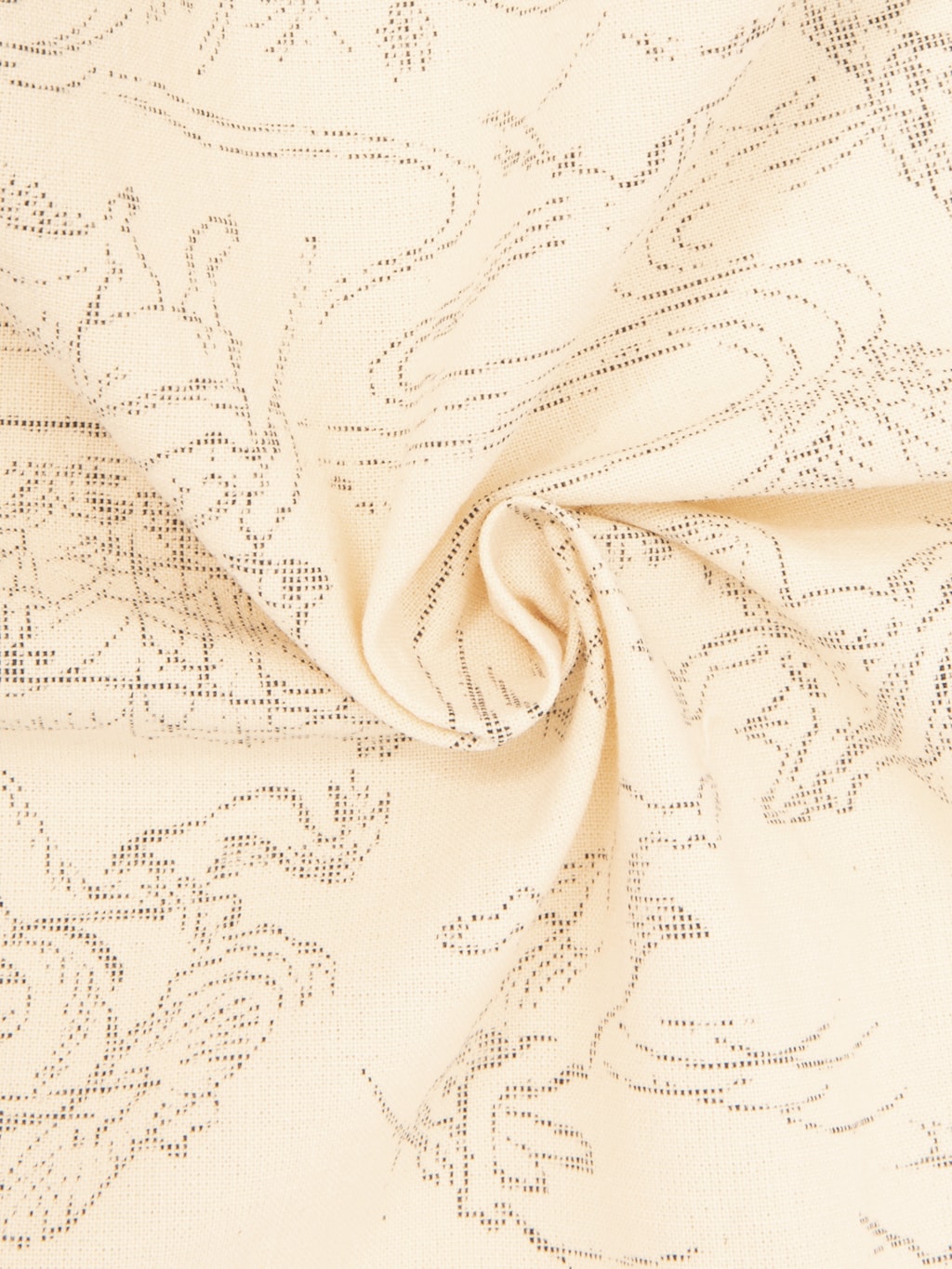 Studio D'Artisan 5736 "Choju-Gija" Open Collar Shirt Ivory