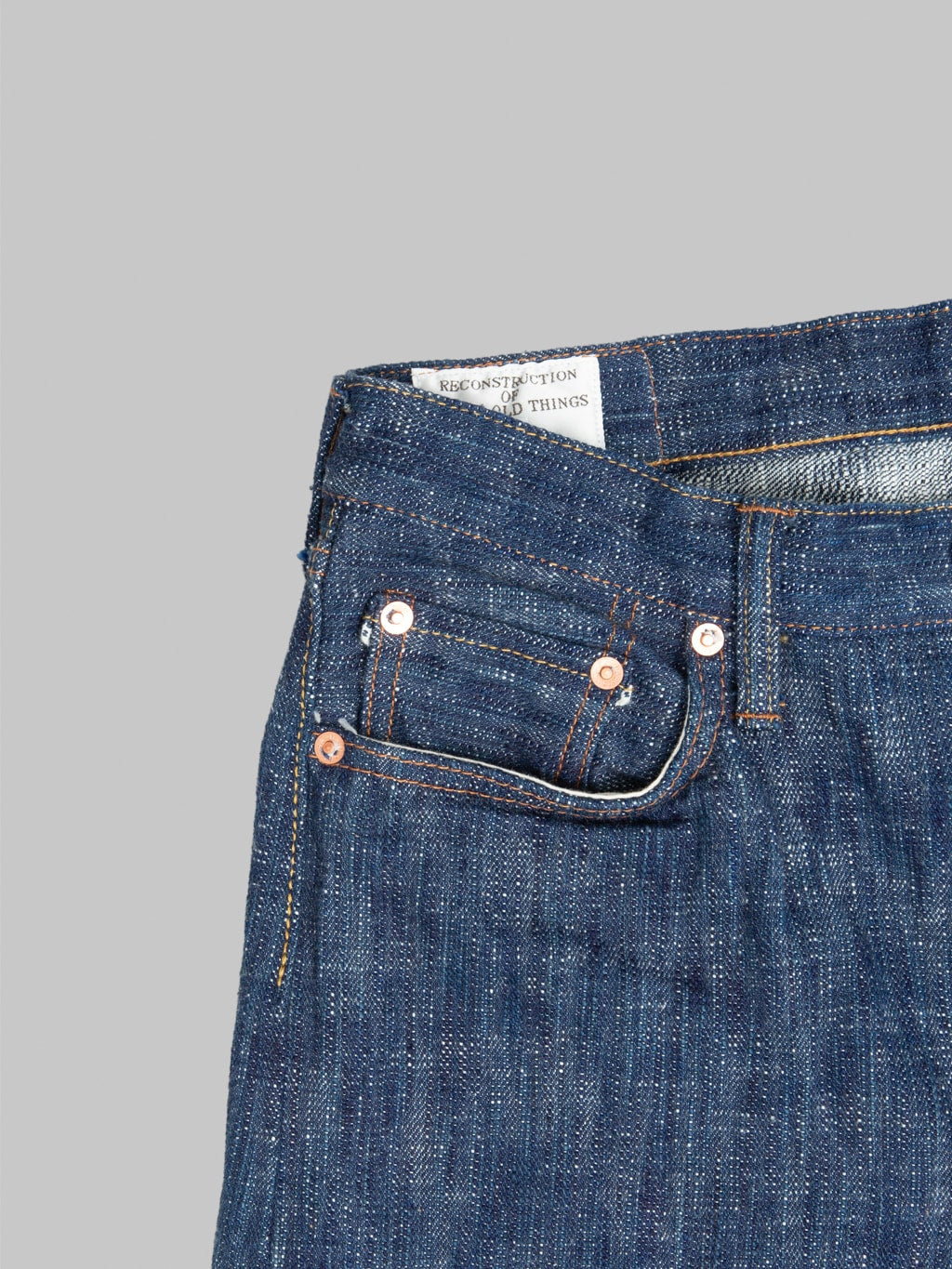 Studio D'Artisan D1894 16oz "SOU-AI Twin Indigo" Regular Straight Jeans