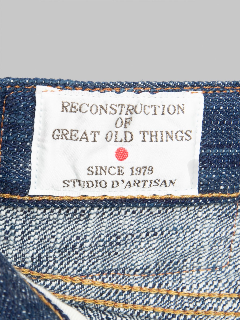 Studio D'Artisan D1894 16oz "SOU-AI Twin Indigo" Regular Straight Jeans