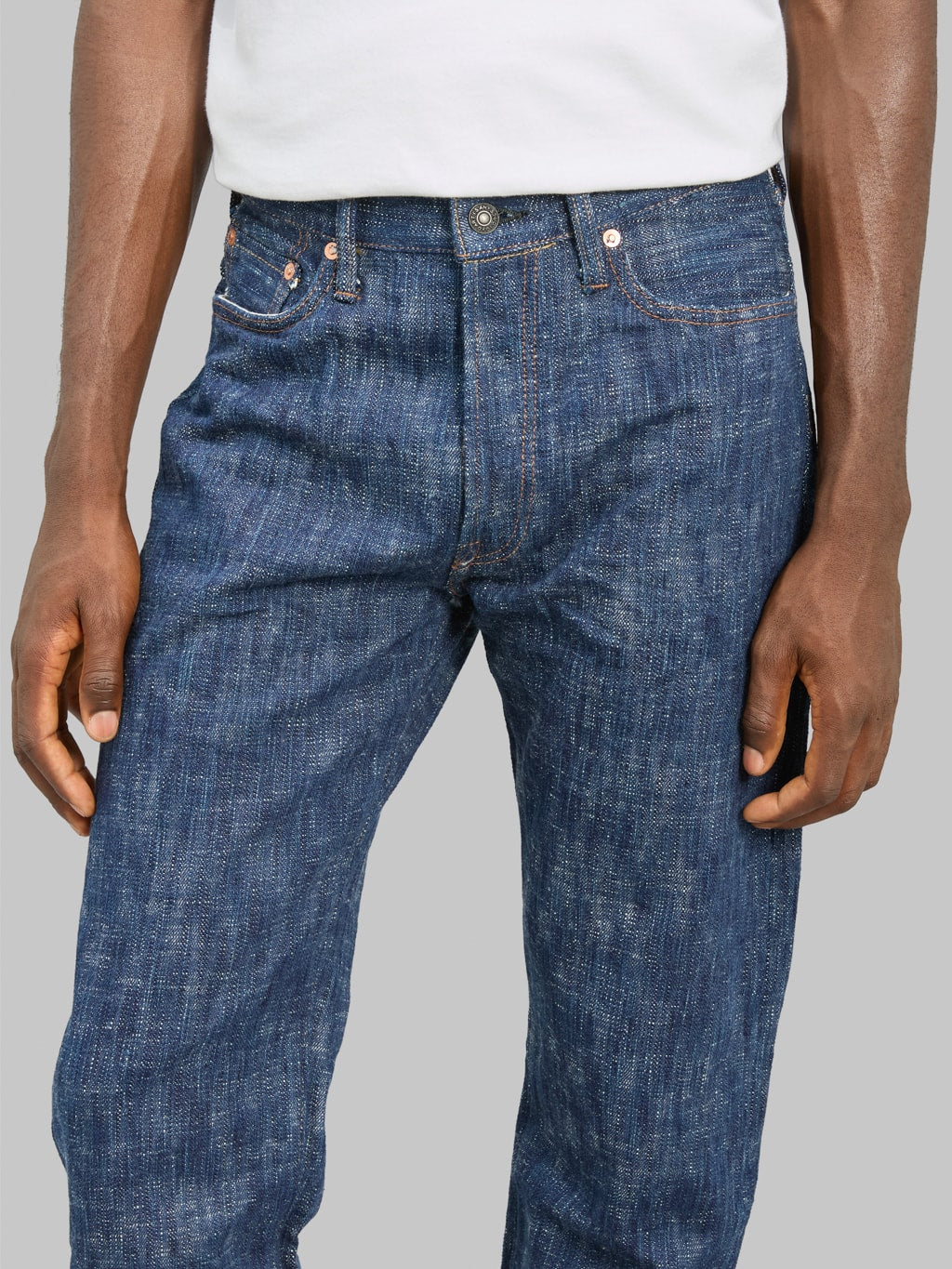 Studio D'Artisan D1894 16oz "SOU-AI Twin Indigo" Regular Straight Jeans