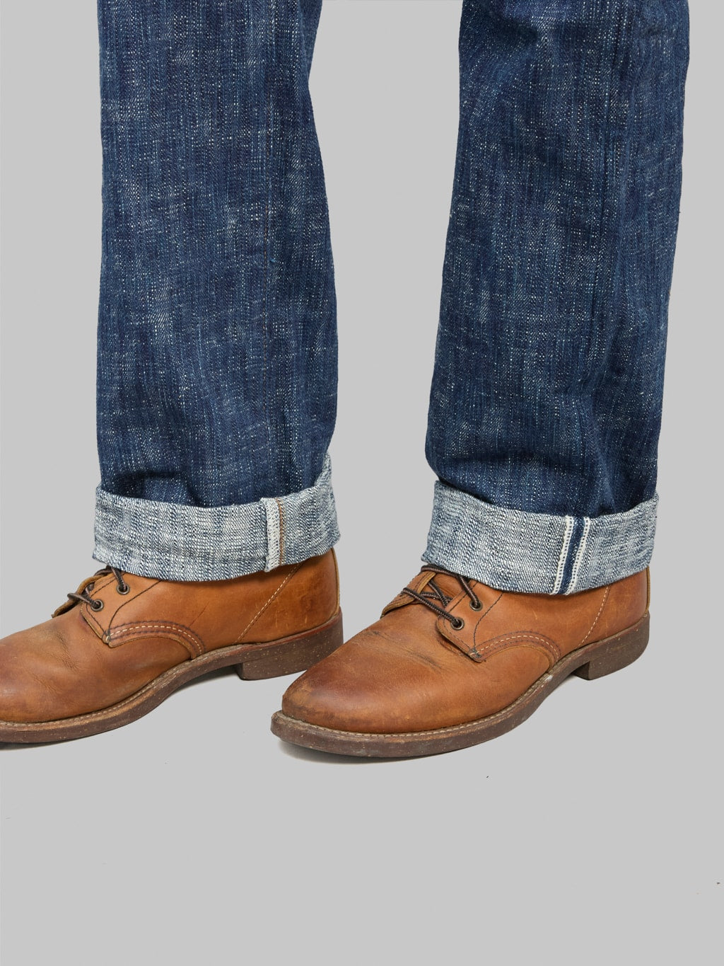 Studio D'Artisan D1894 16oz "SOU-AI Twin Indigo" Regular Straight Jeans