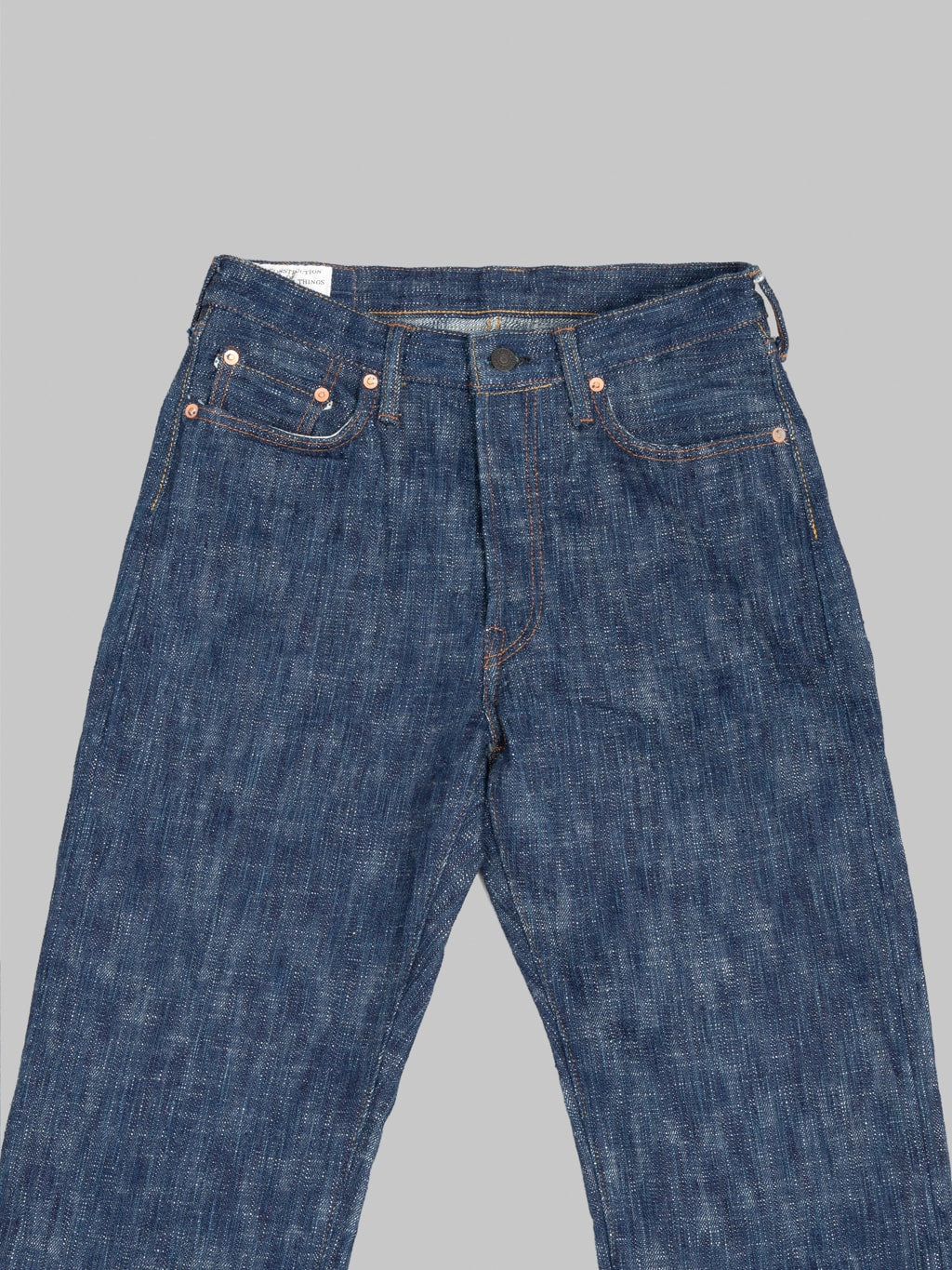 Studio D'Artisan D1894 16oz "SOU-AI Twin Indigo" Regular Straight Jeans